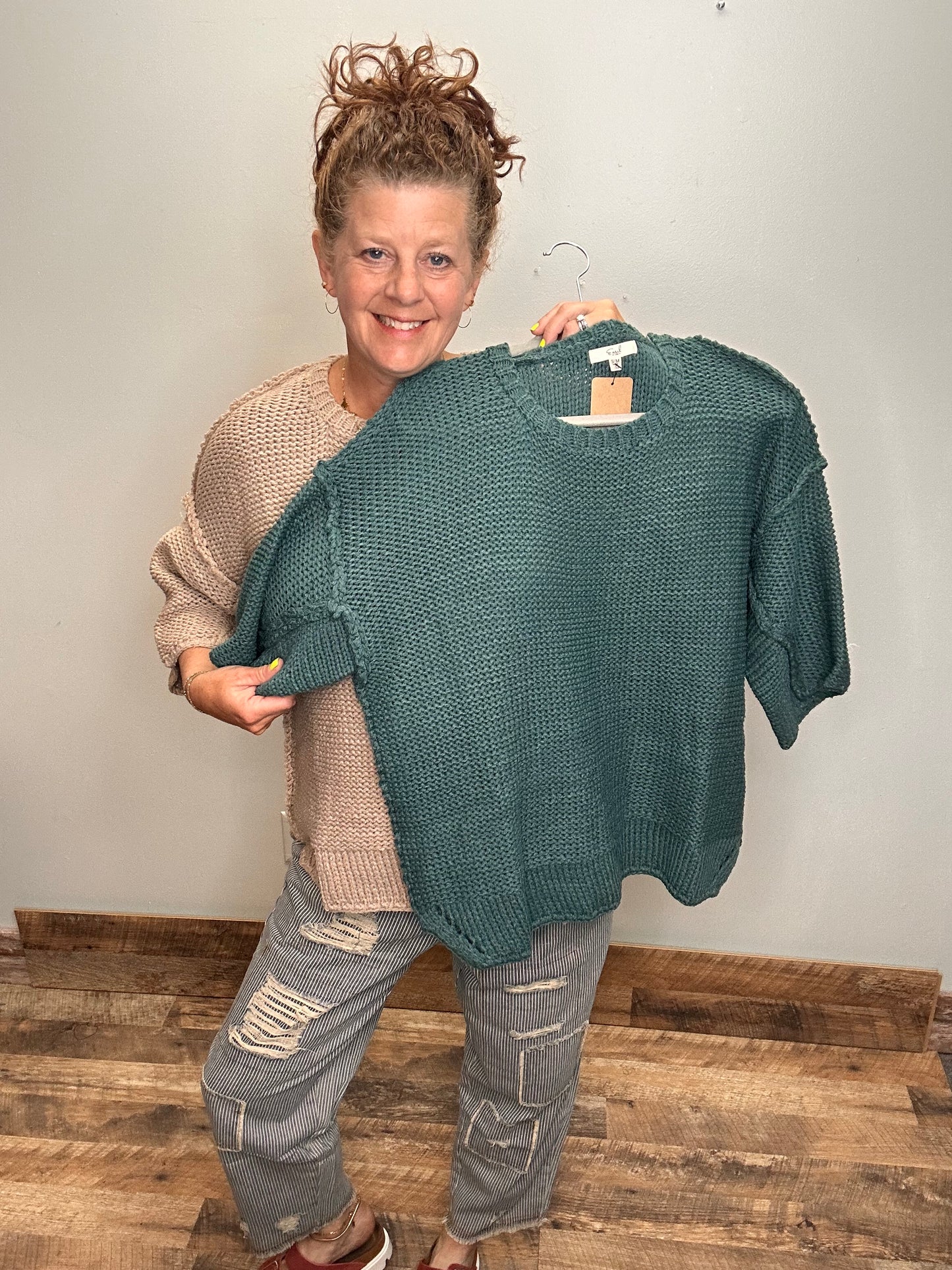 Chunky Dolman Sweater