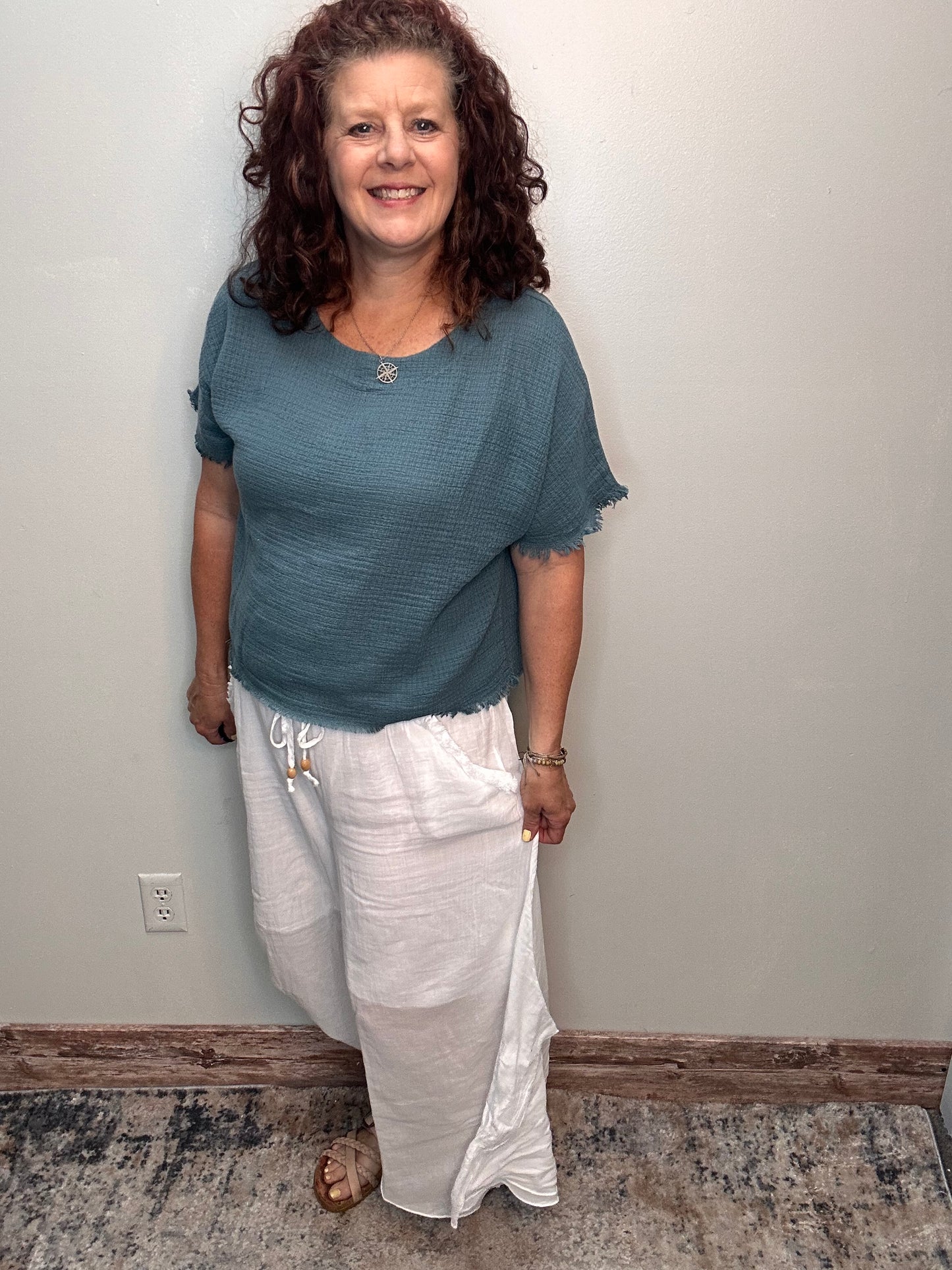 Flared Summer Pants