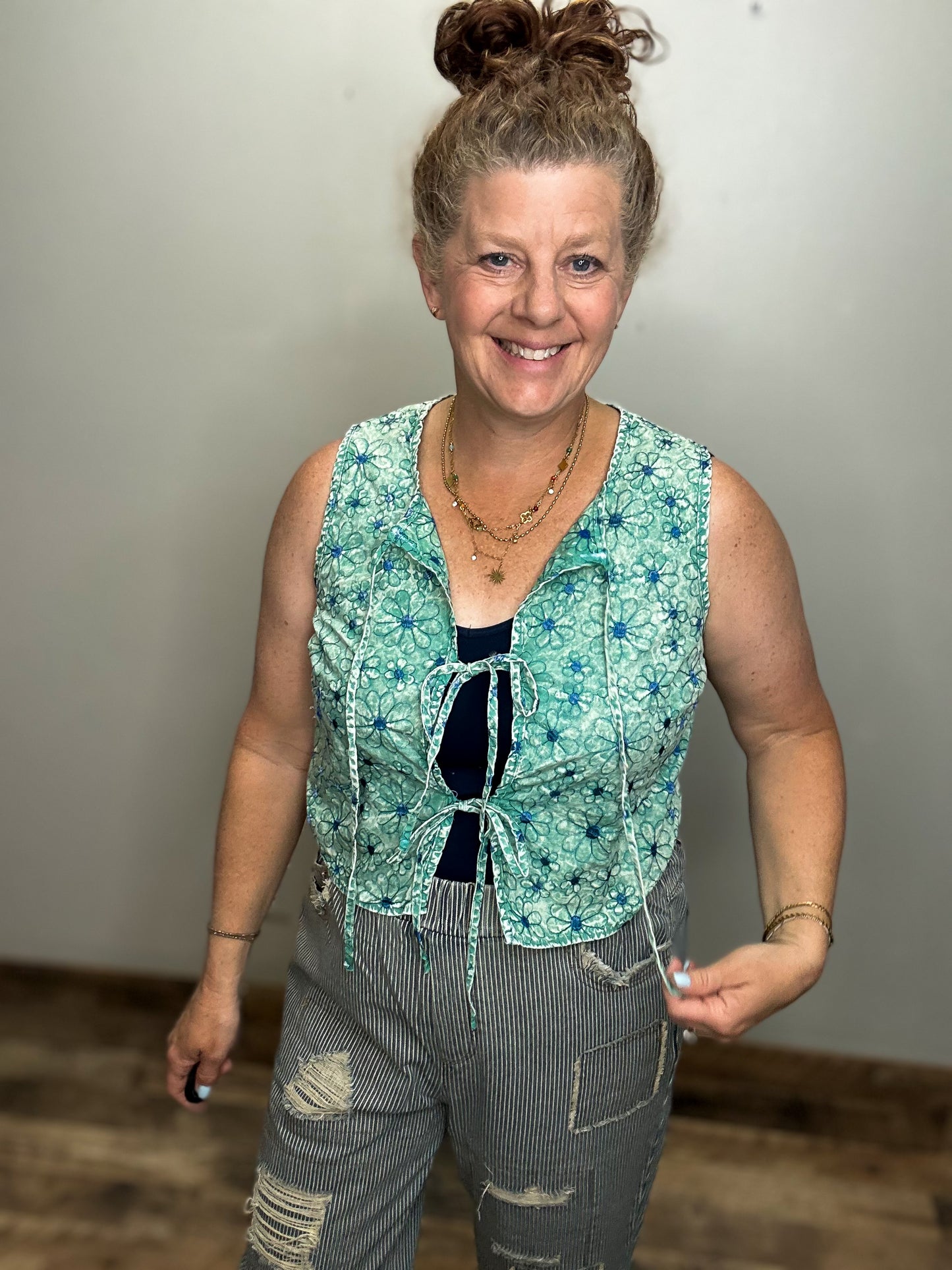 Embroider Vest