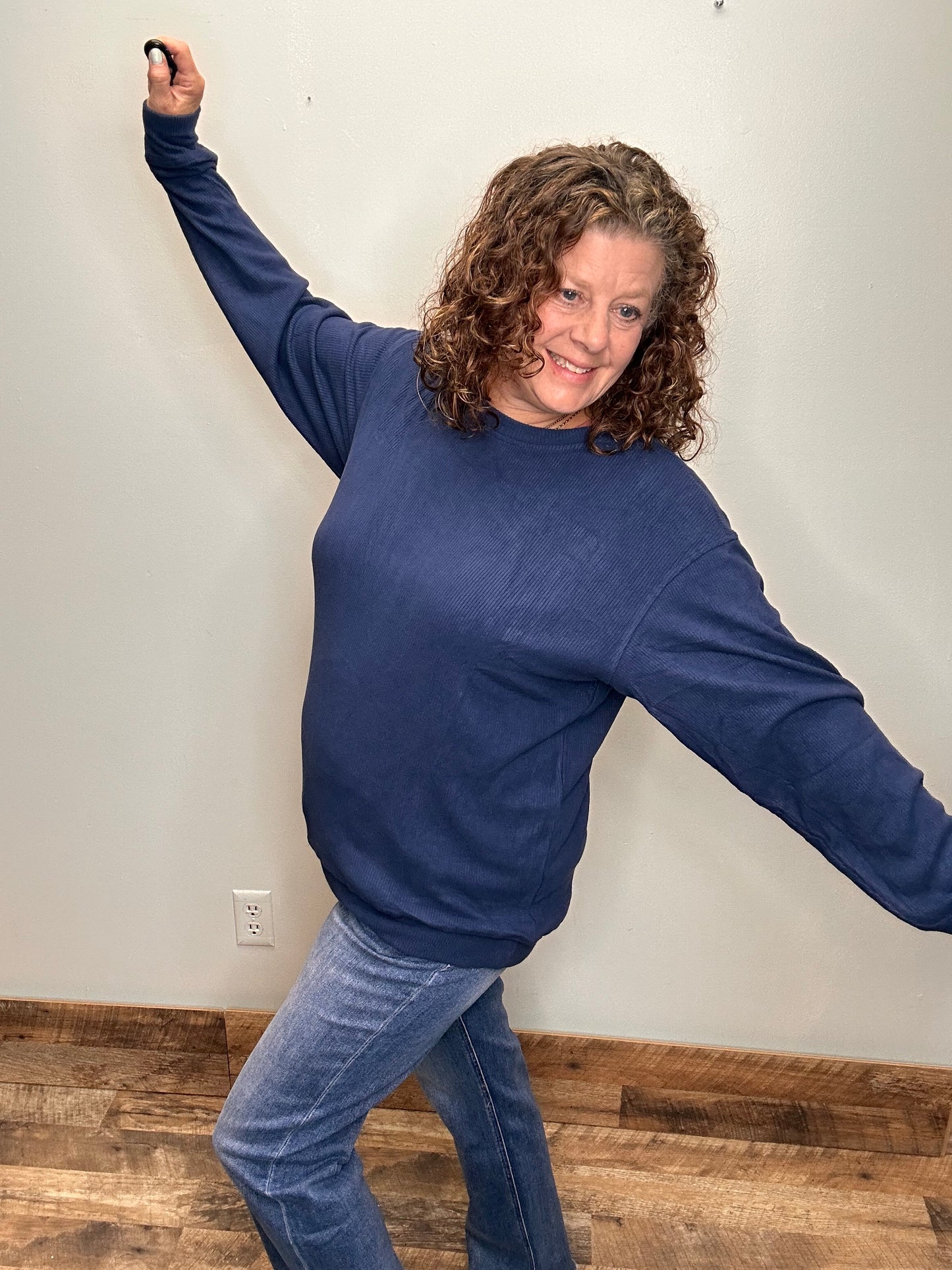 Corrine Ribbed Pullover