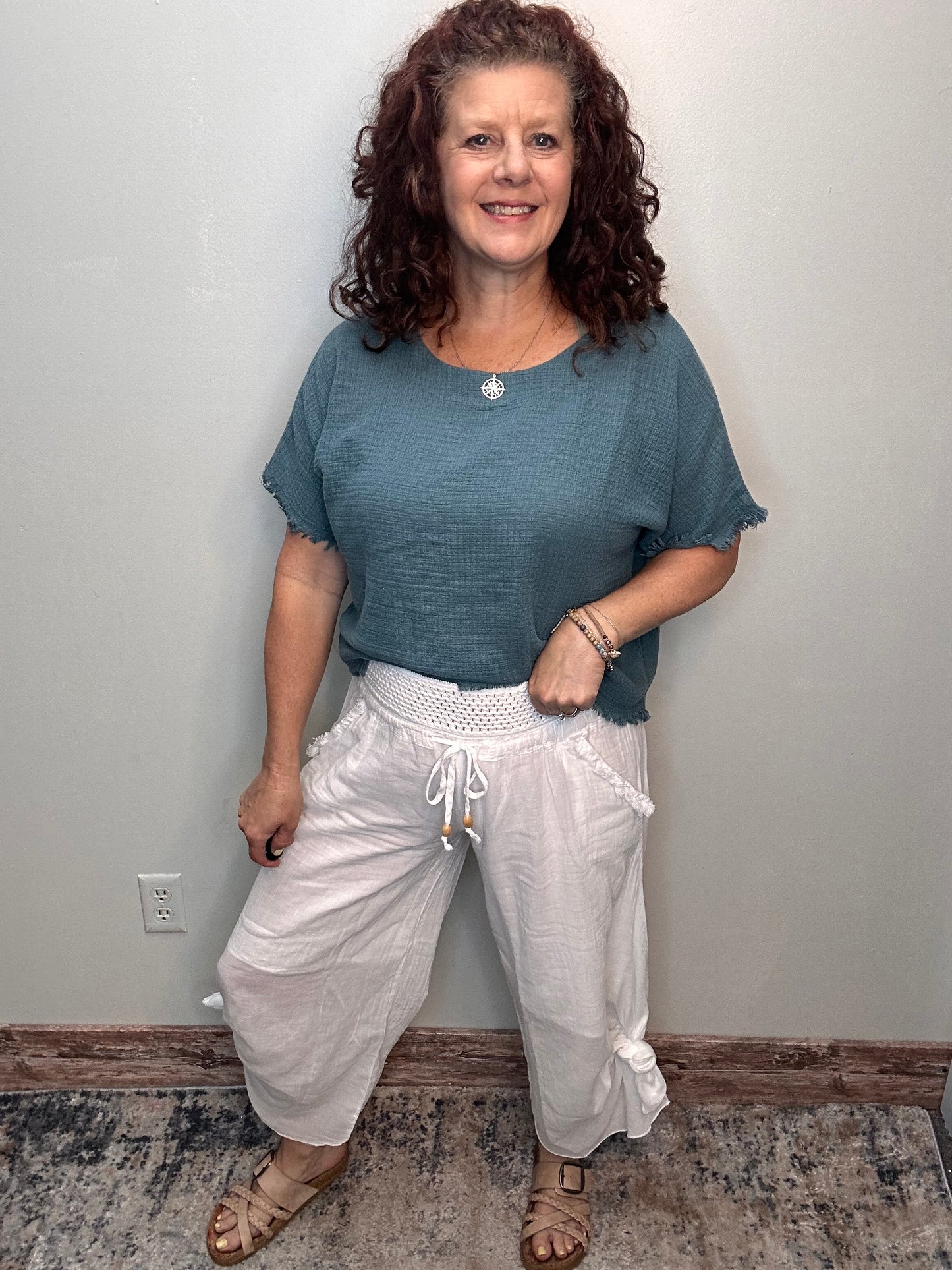 Flared Summer Pants