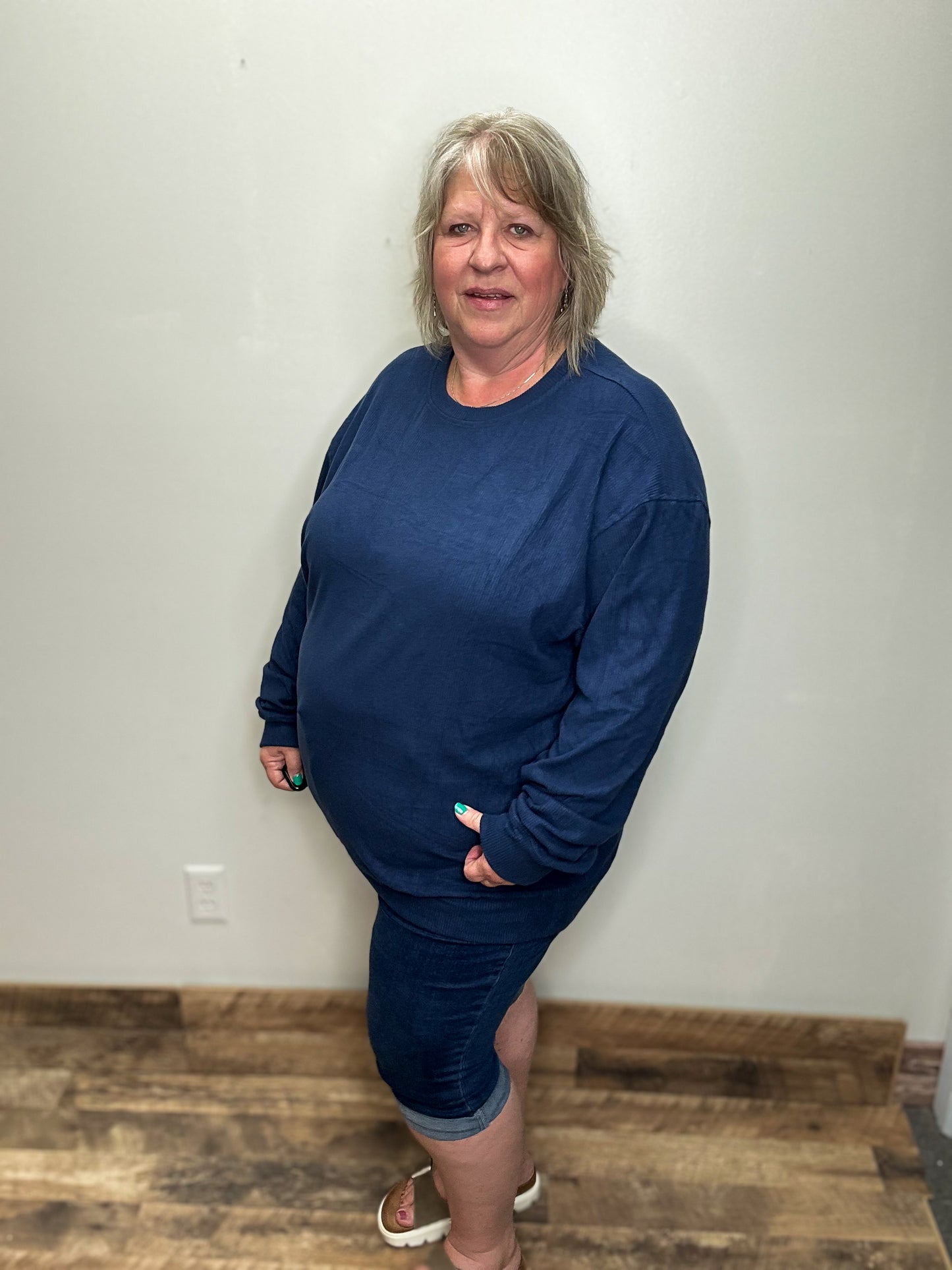 Corrine Ribbed Pullover