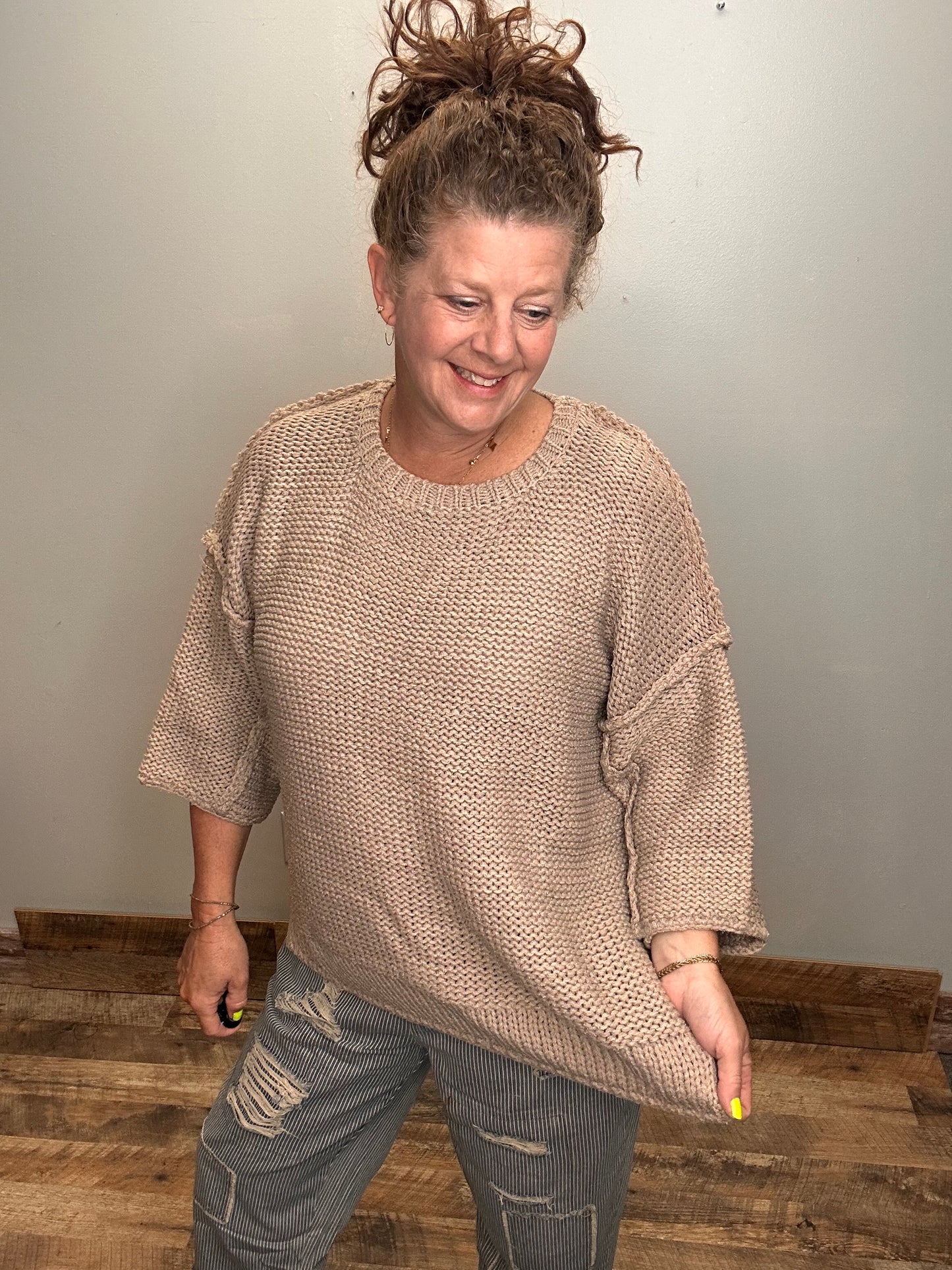 Chunky Dolman Sweater