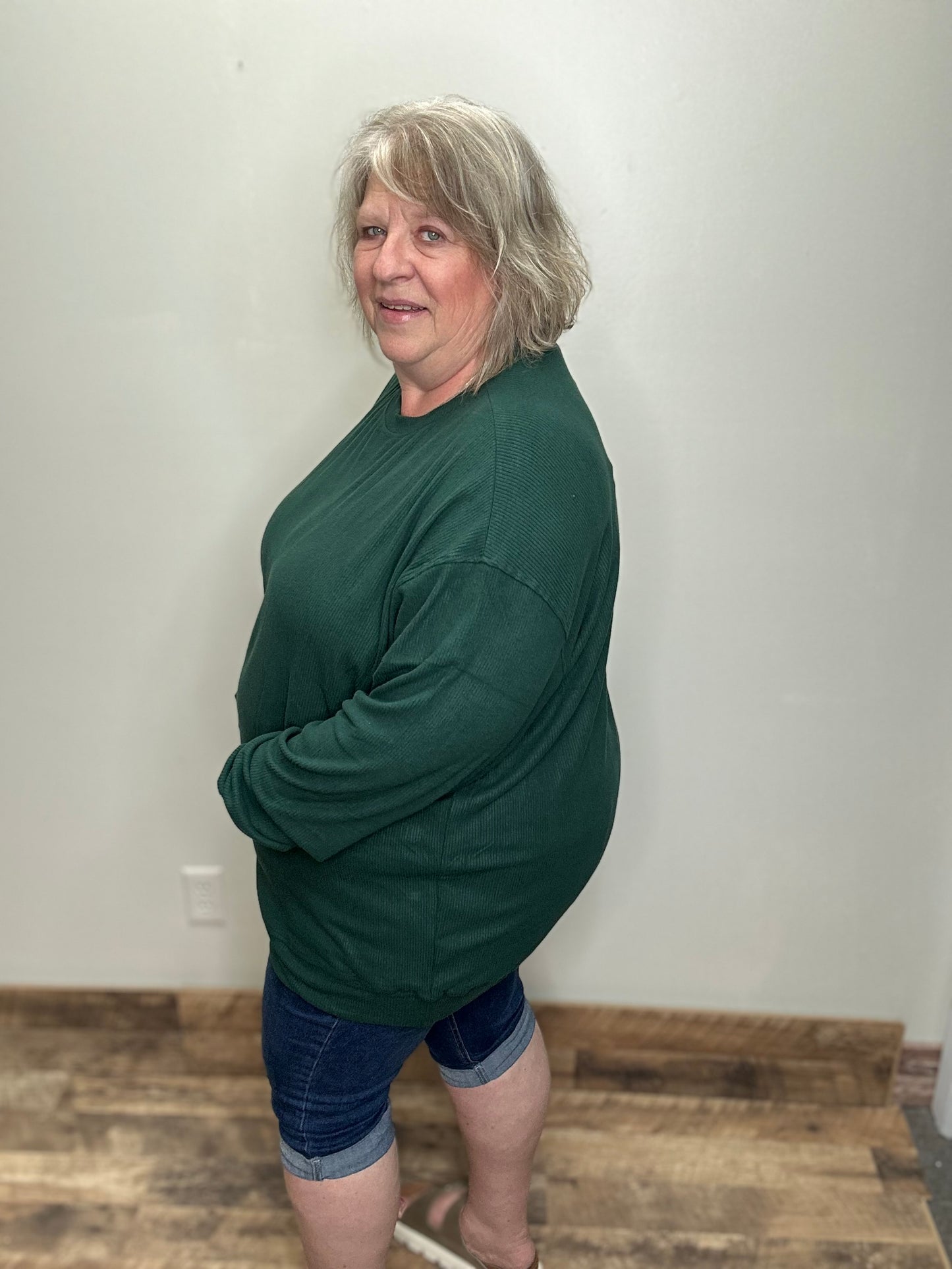 Corrine Ribbed Pullover