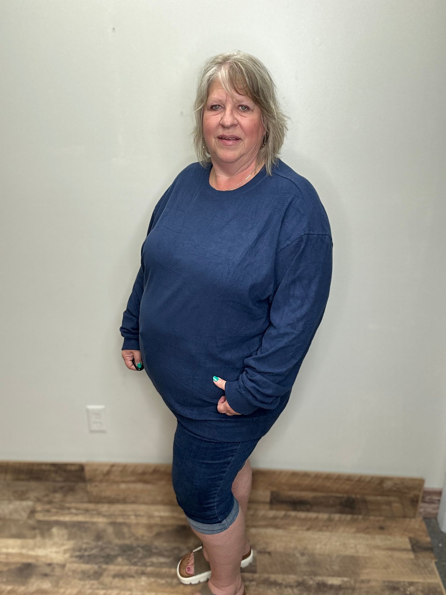 Corrine Ribbed Pullover