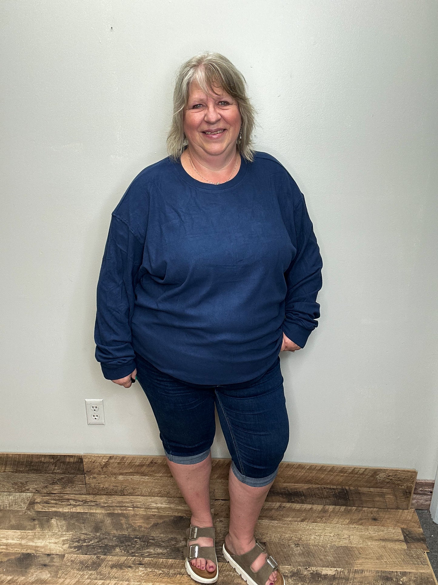 Corrine Ribbed Pullover