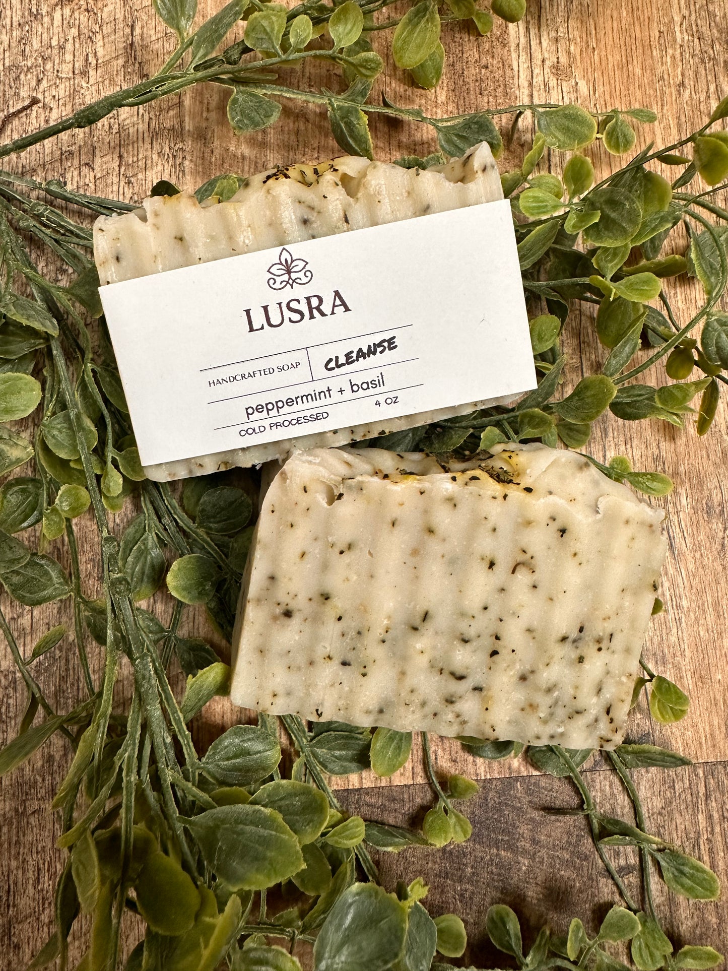 Peppermint Basil Bar Soap