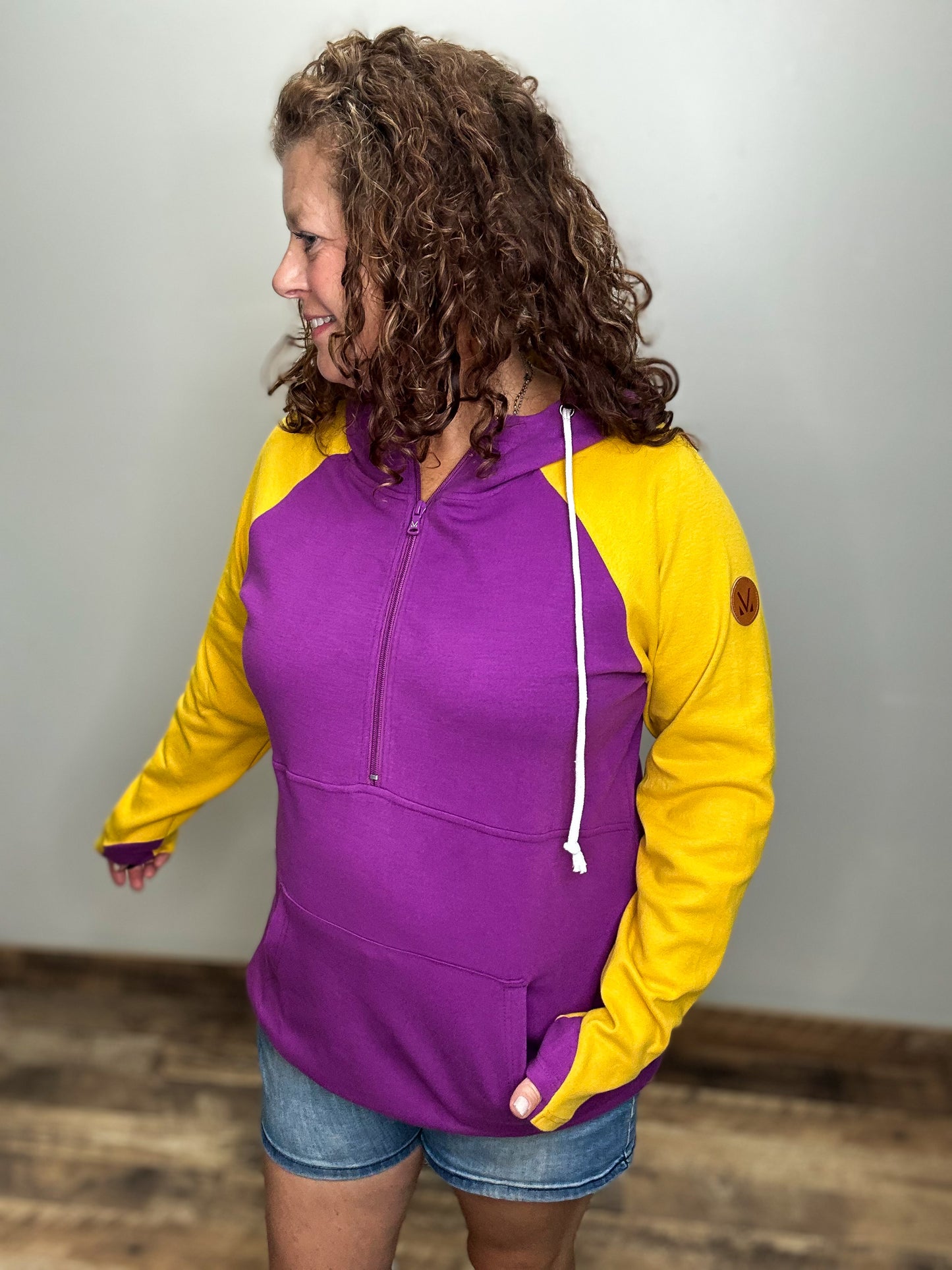 Game Day Half Zip Hoodie