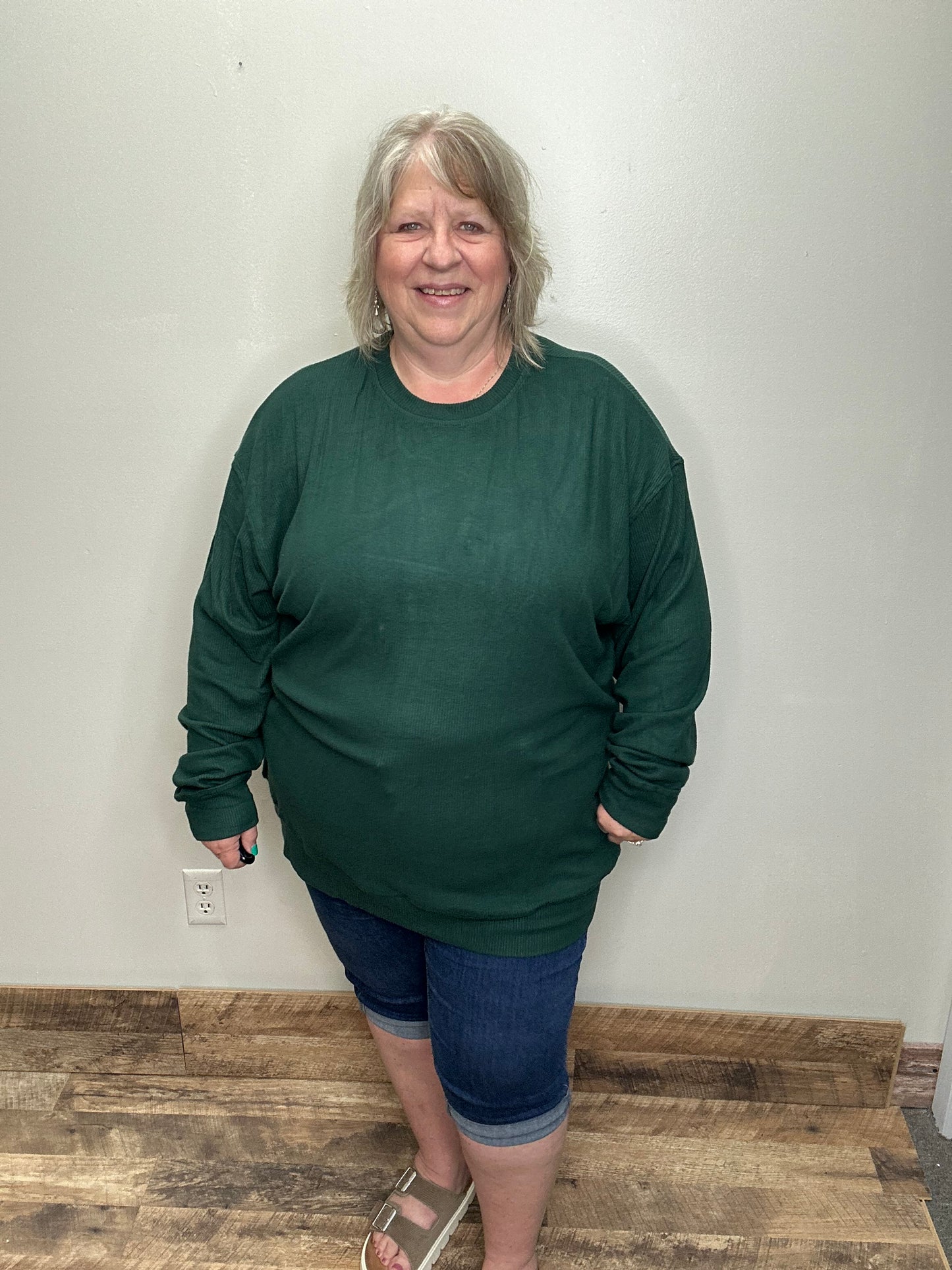 Corrine Ribbed Pullover