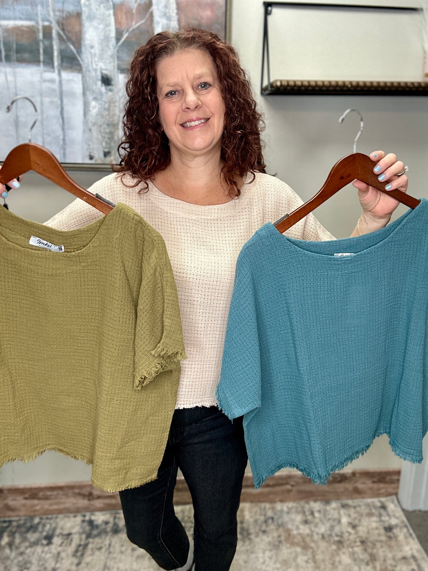 Dolman Sleeve Blouse