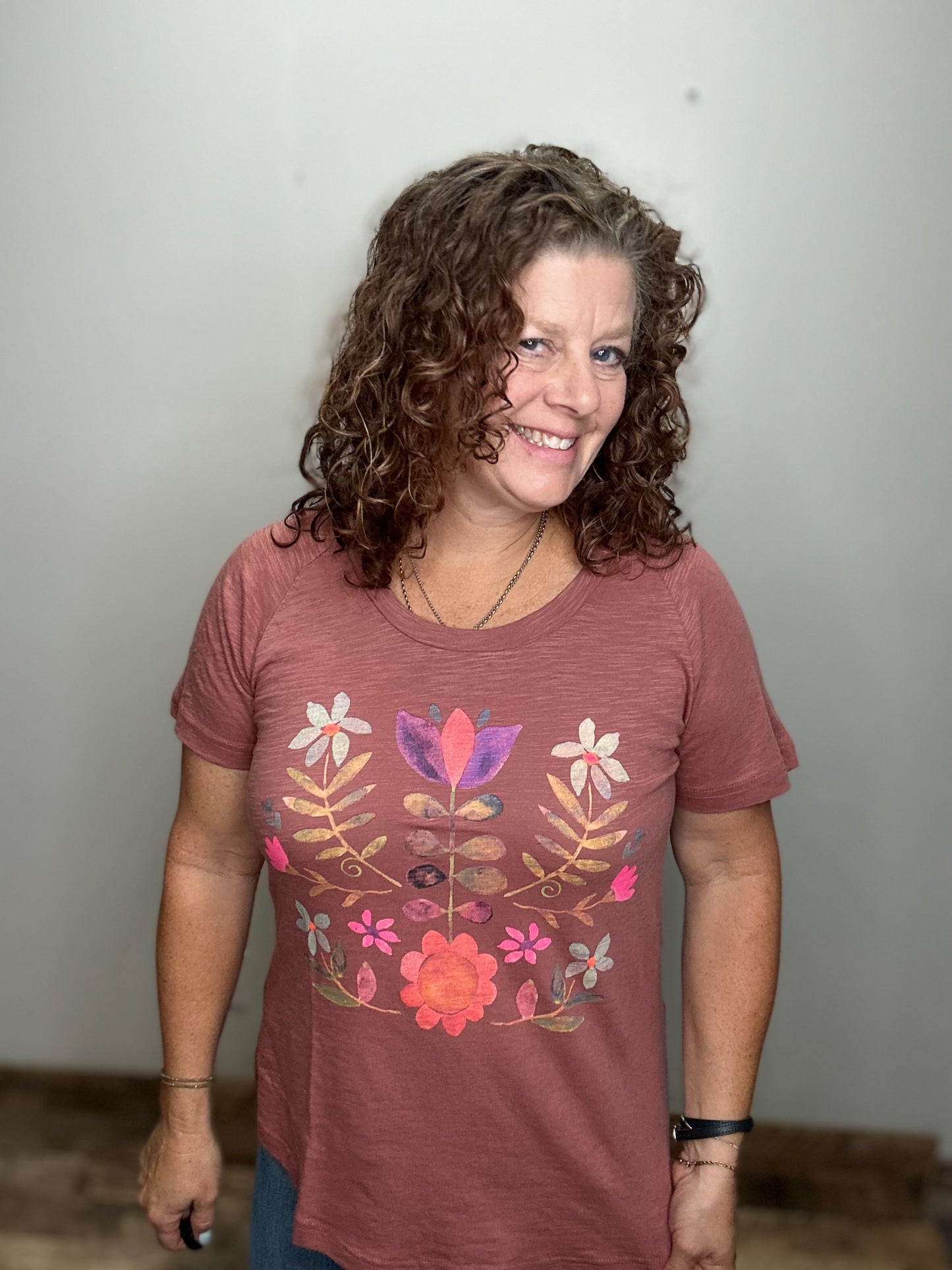 Folk Flower Tee