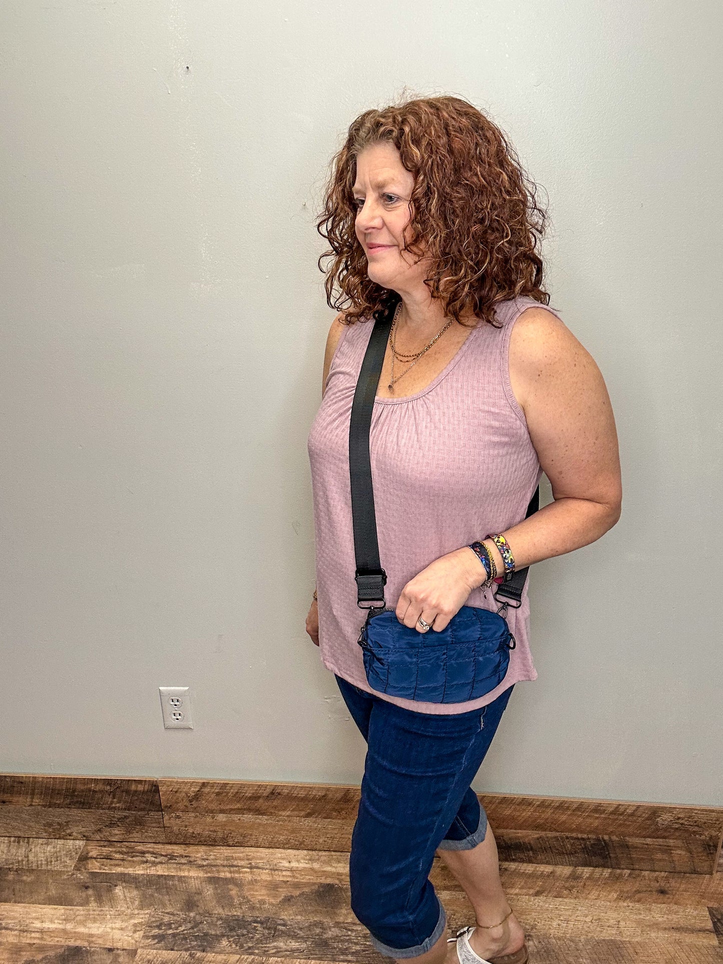 Pointelle Knit Tank