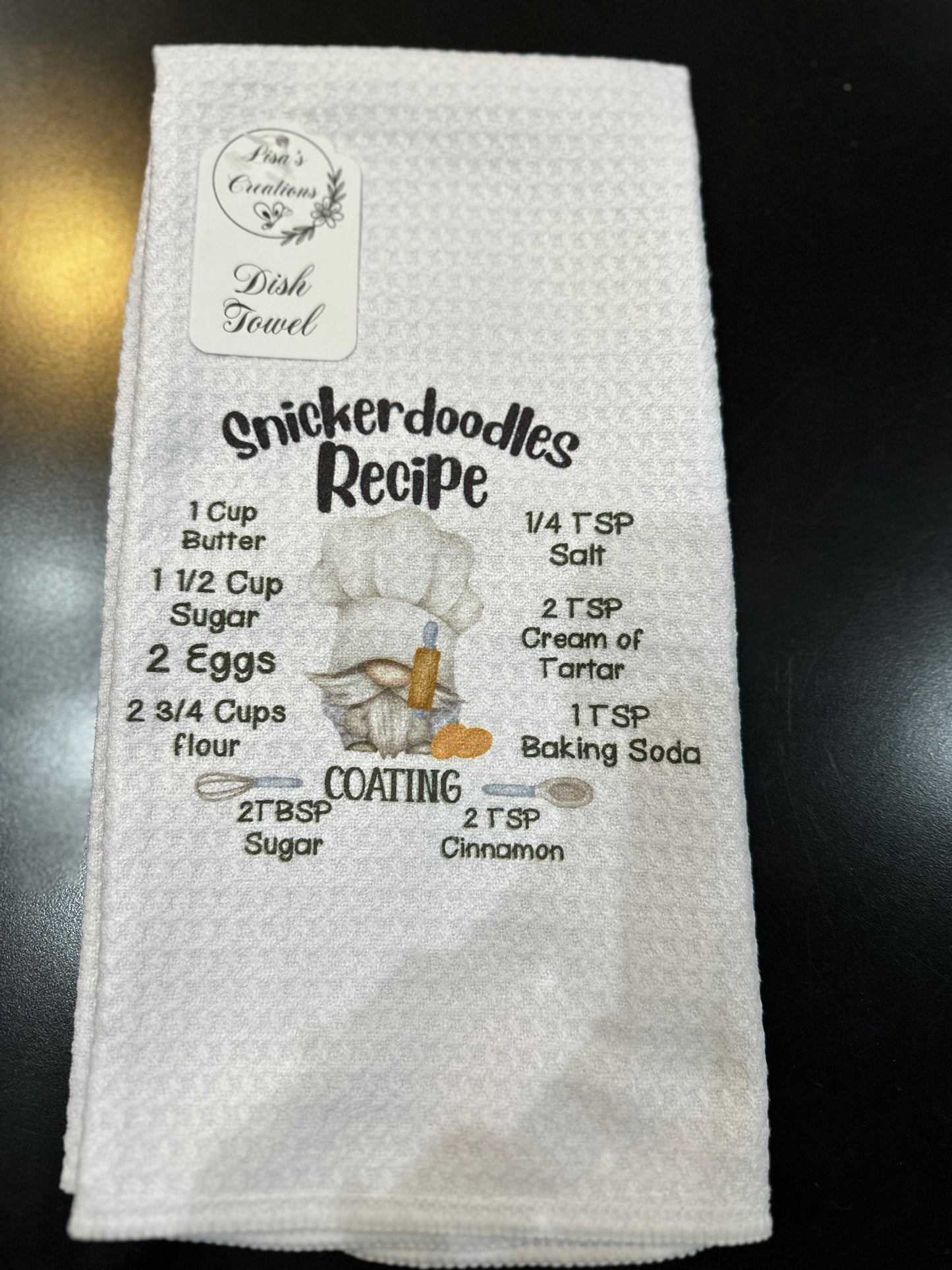 Recipe Hand Towel