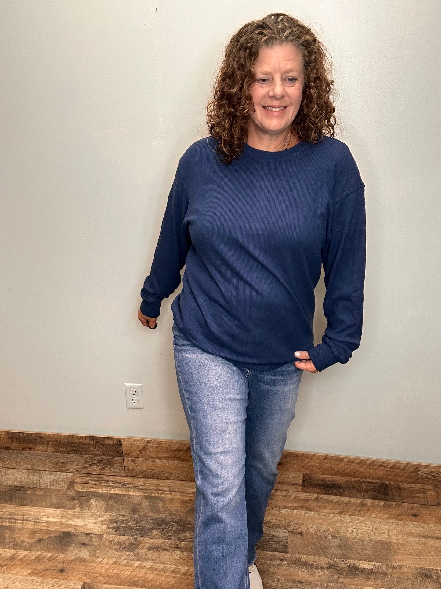 Corrine Ribbed Pullover