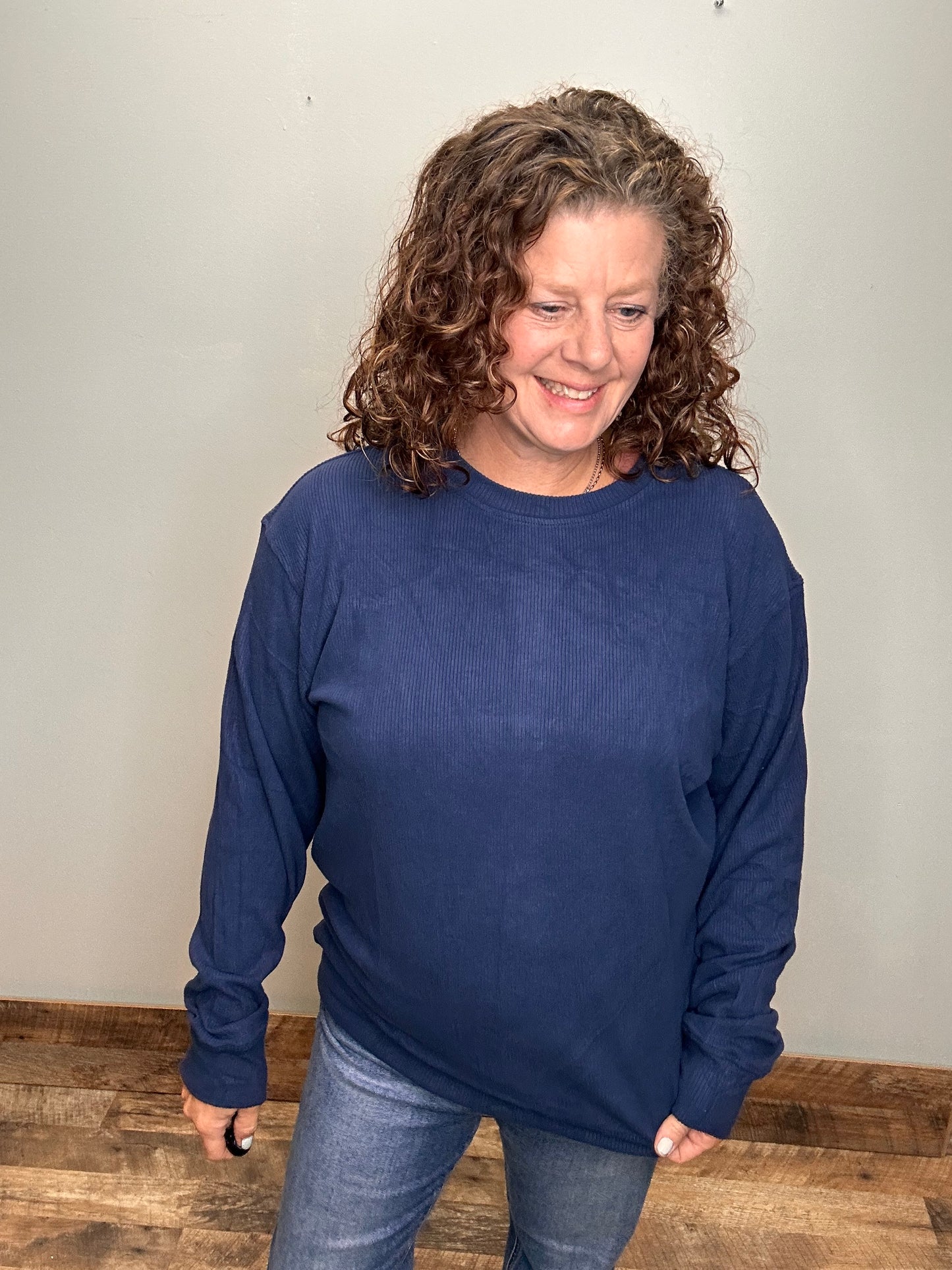 Corrine Ribbed Pullover