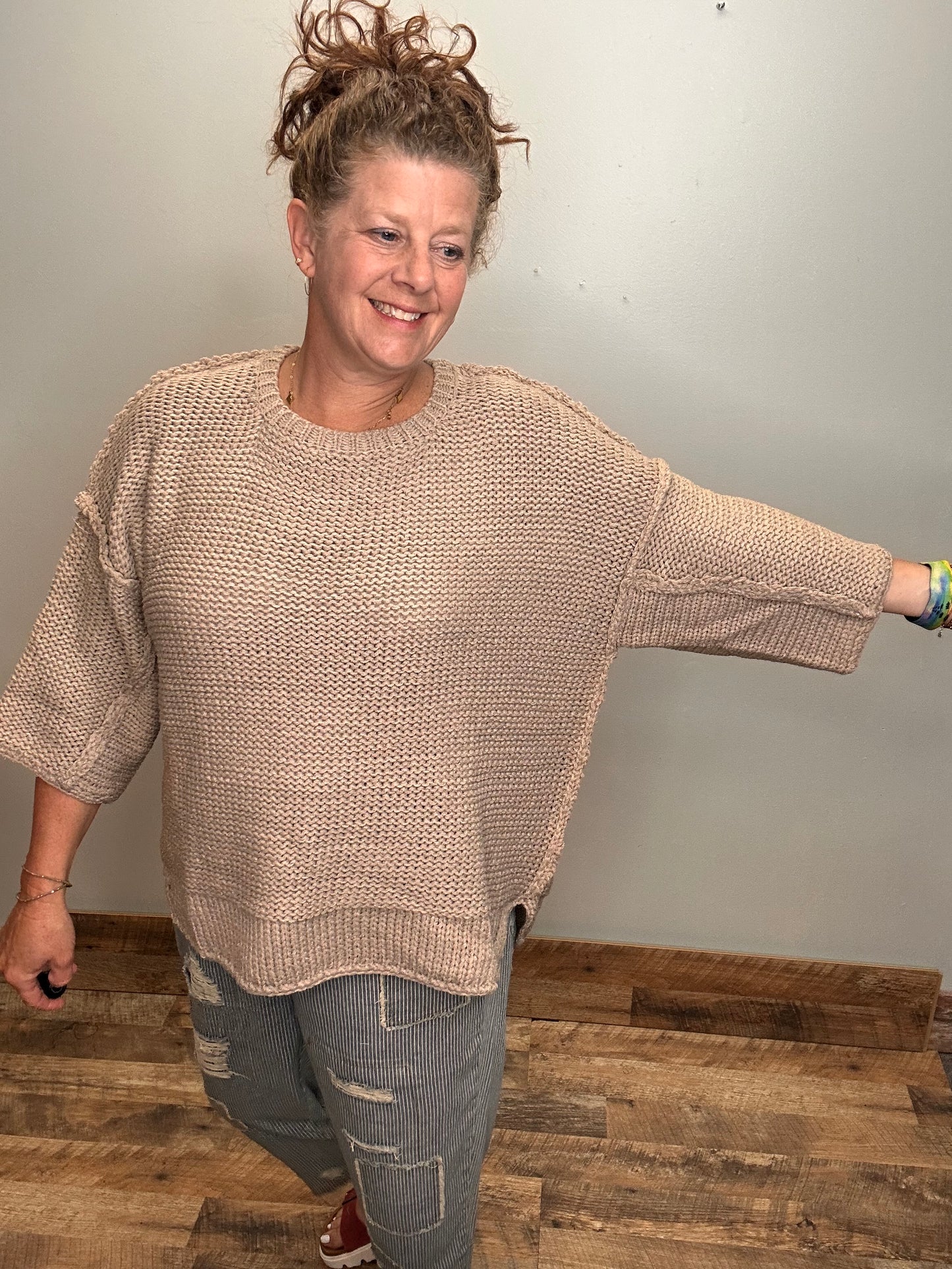 Chunky Dolman Sweater
