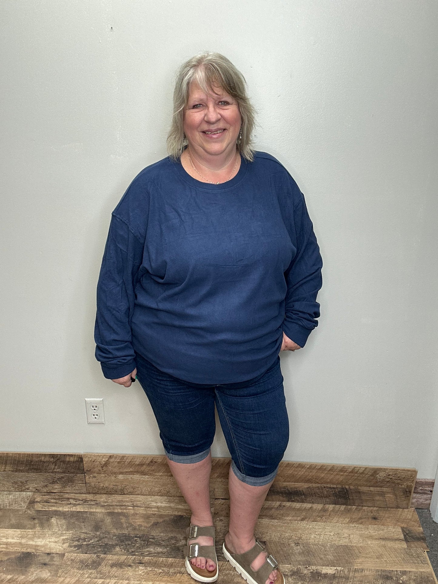 Corrine Ribbed Pullover