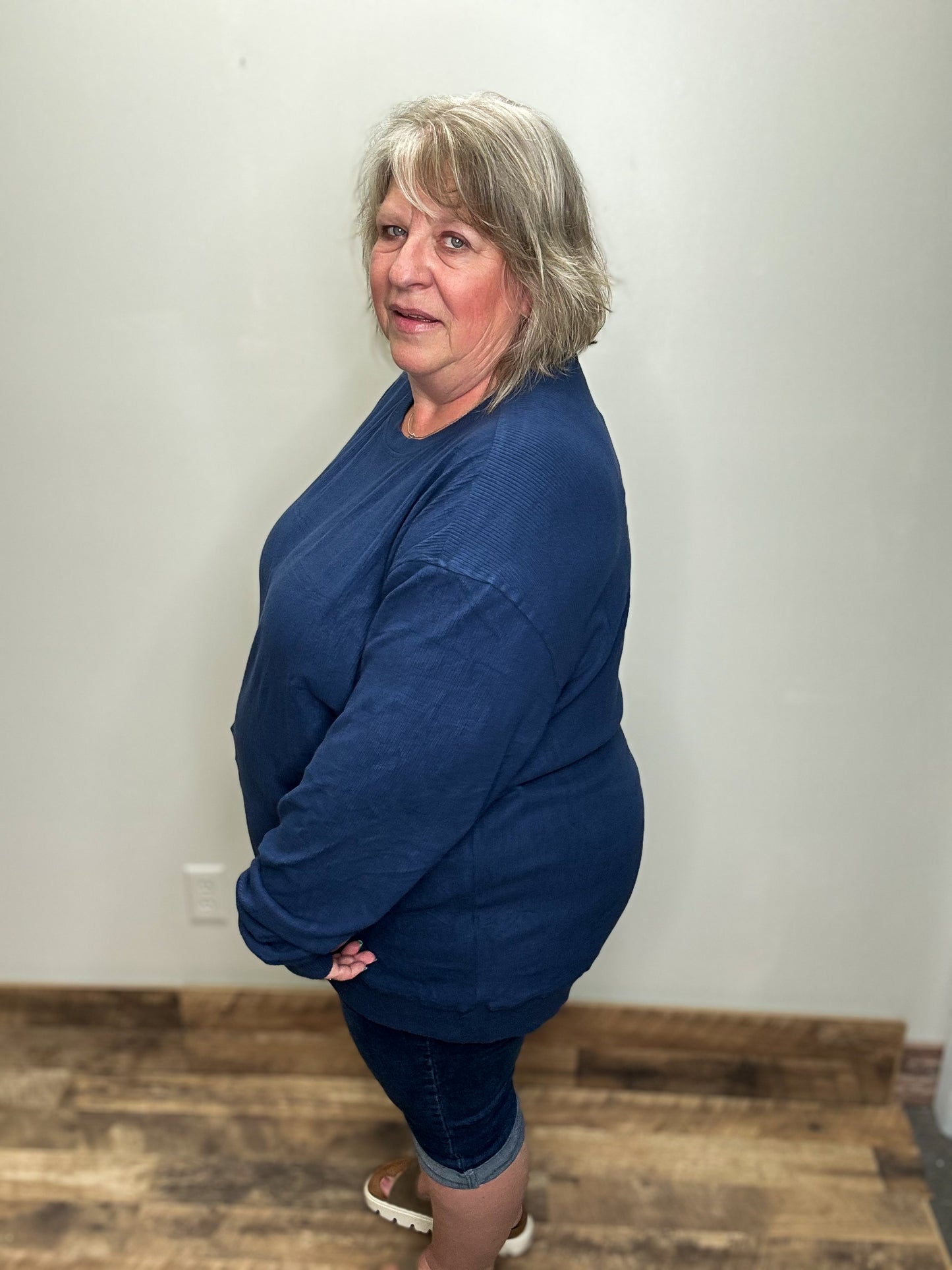 Corrine Ribbed Pullover