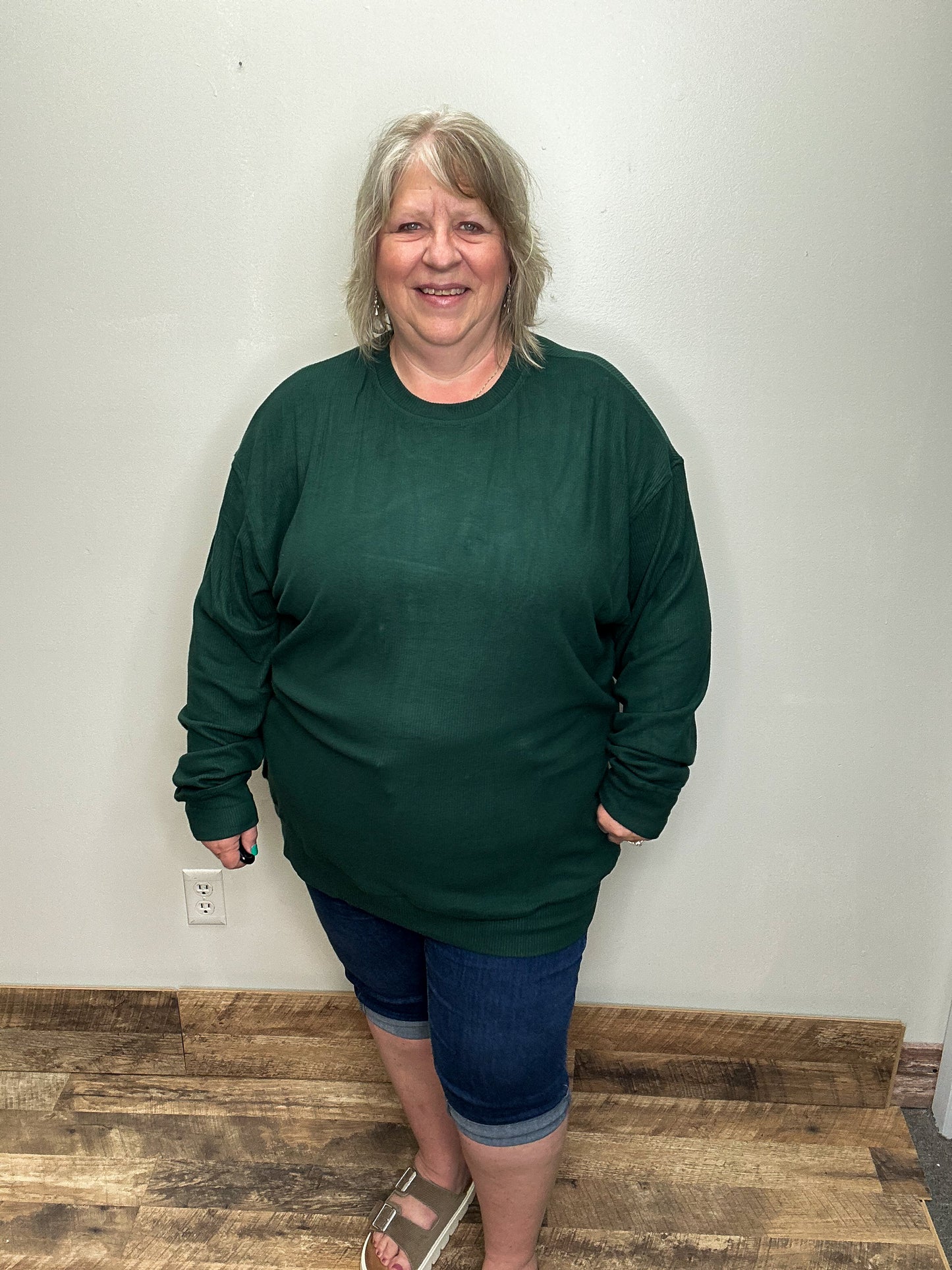 Corrine Ribbed Pullover