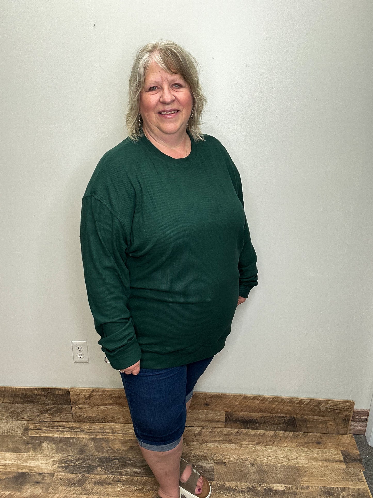 Corrine Ribbed Pullover