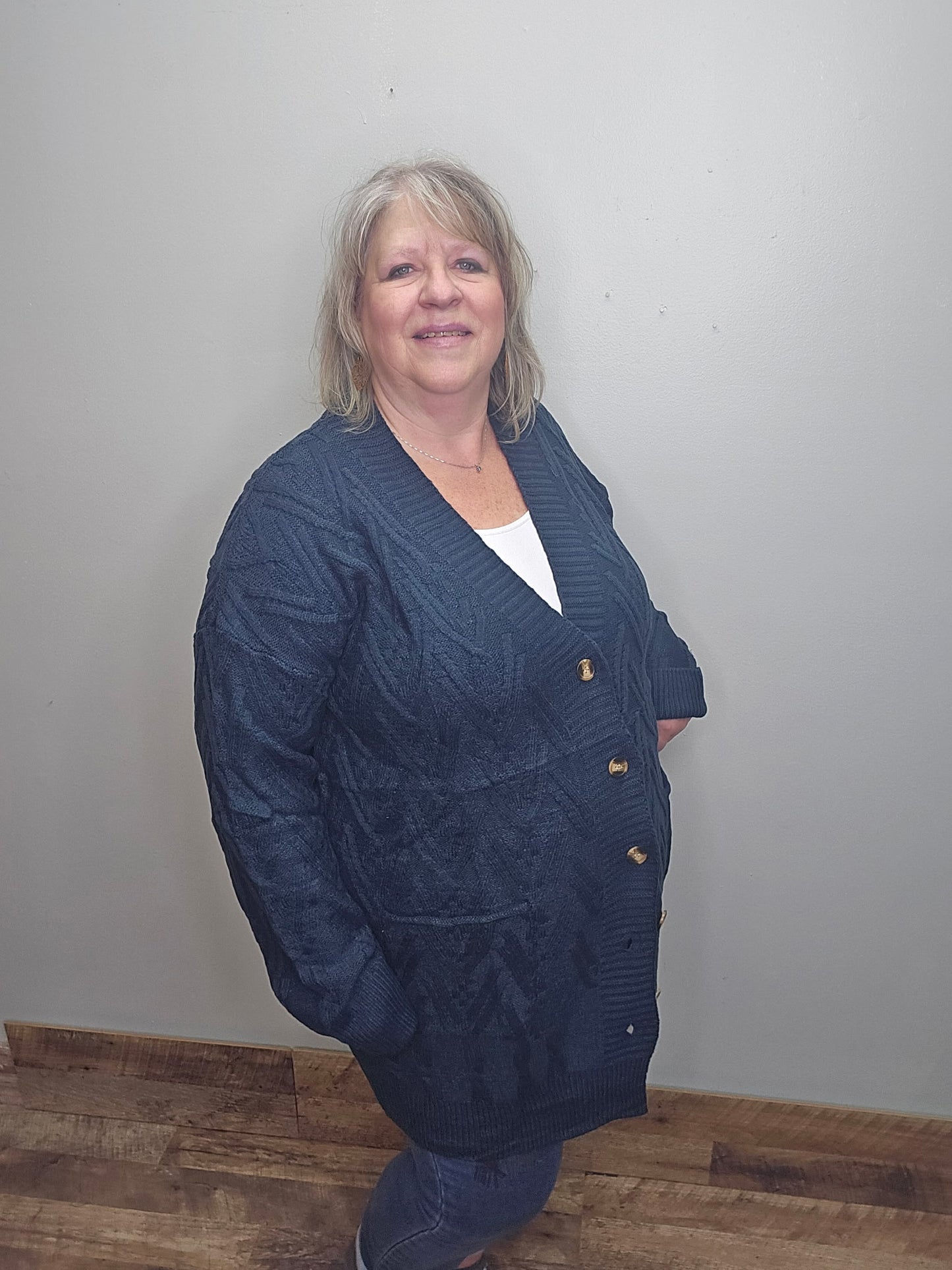Brooks Button Cardigan