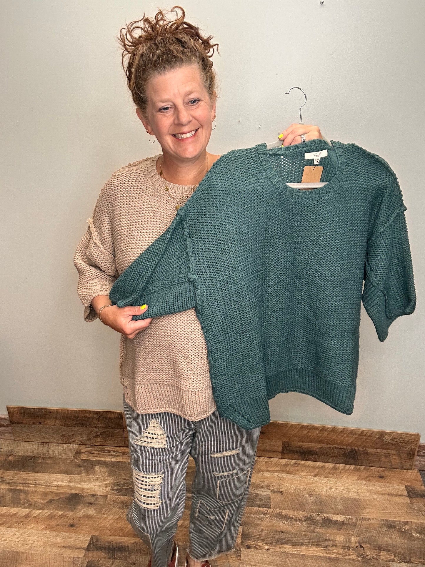 Chunky Dolman Sweater