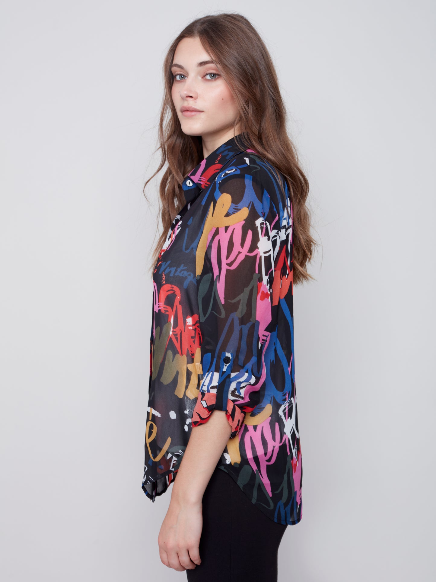 Chiffon Blouse - Charlie B