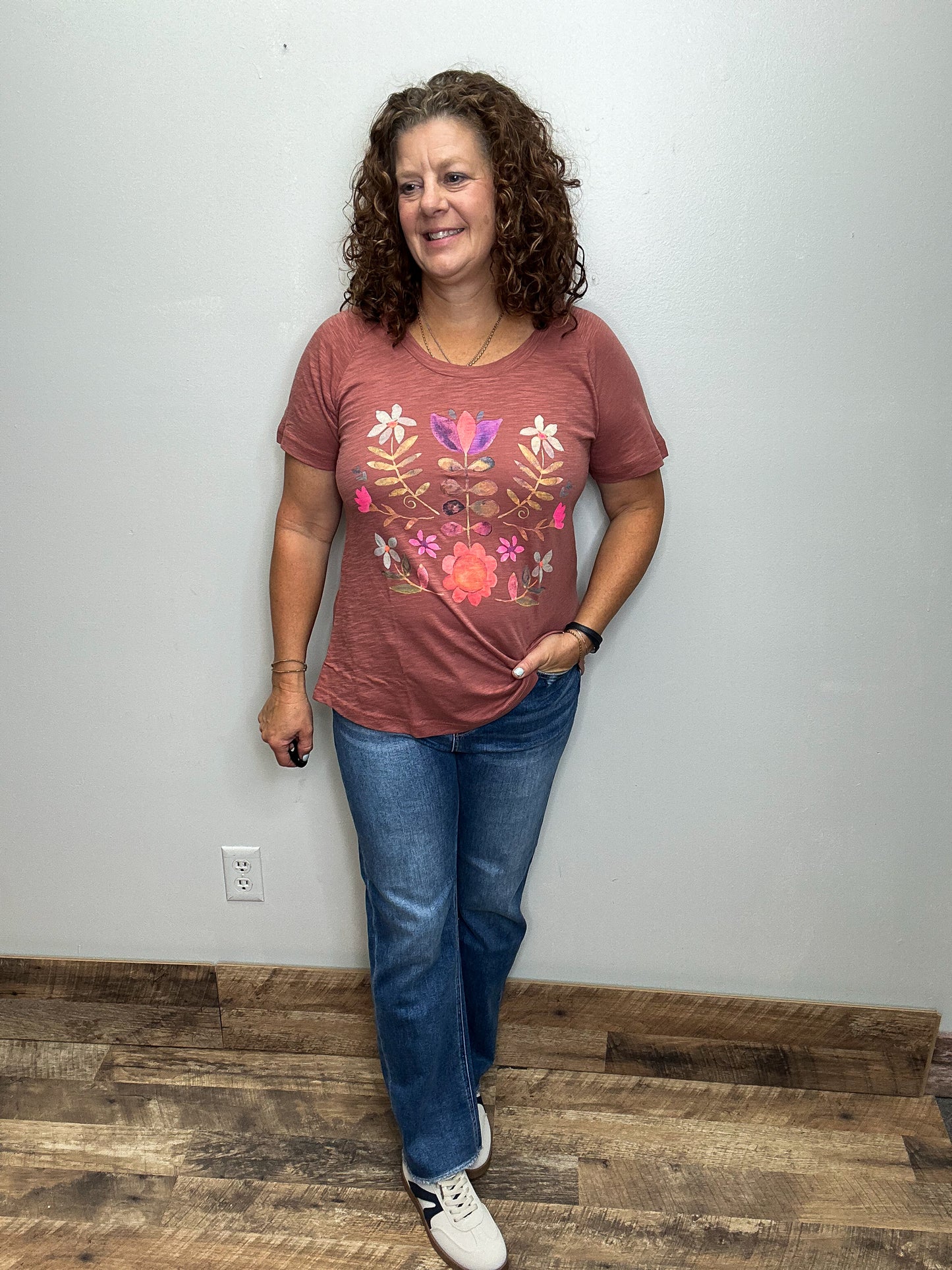Folk Flower Tee