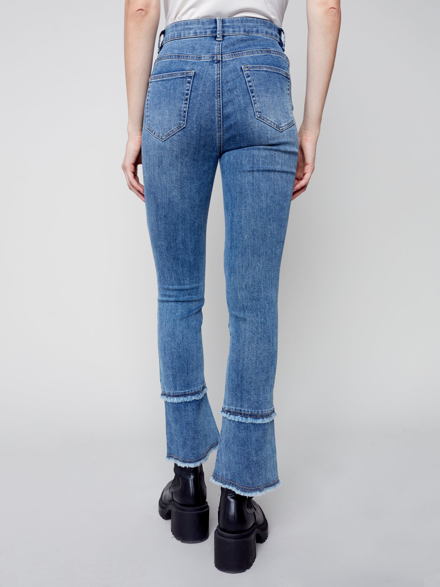 Double Fringe Bootcut- Charlie b