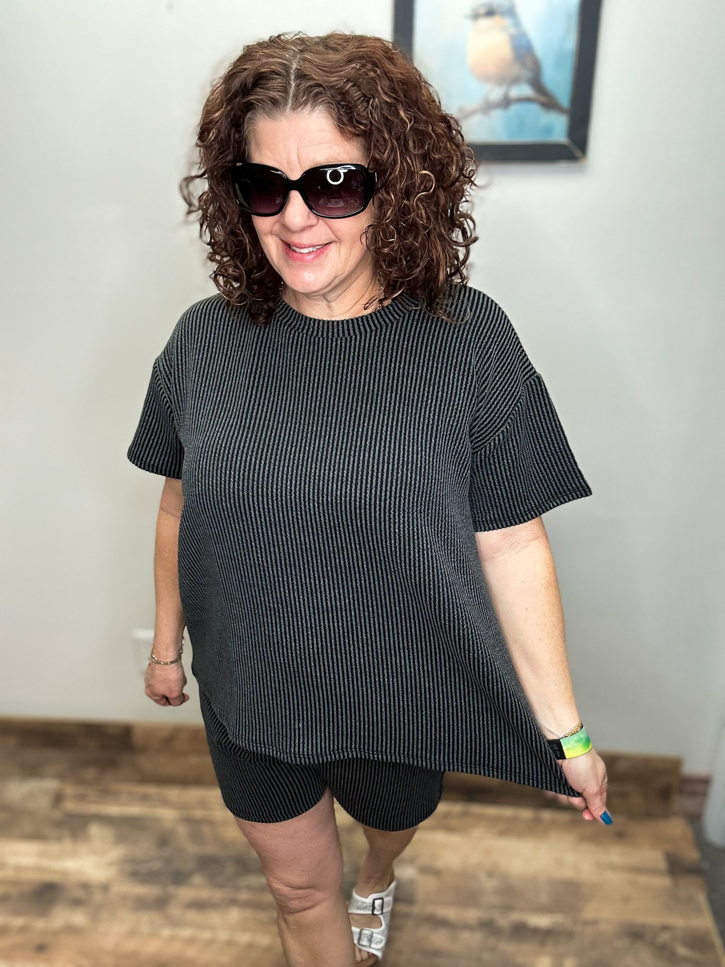 Corded Ribbed Set
