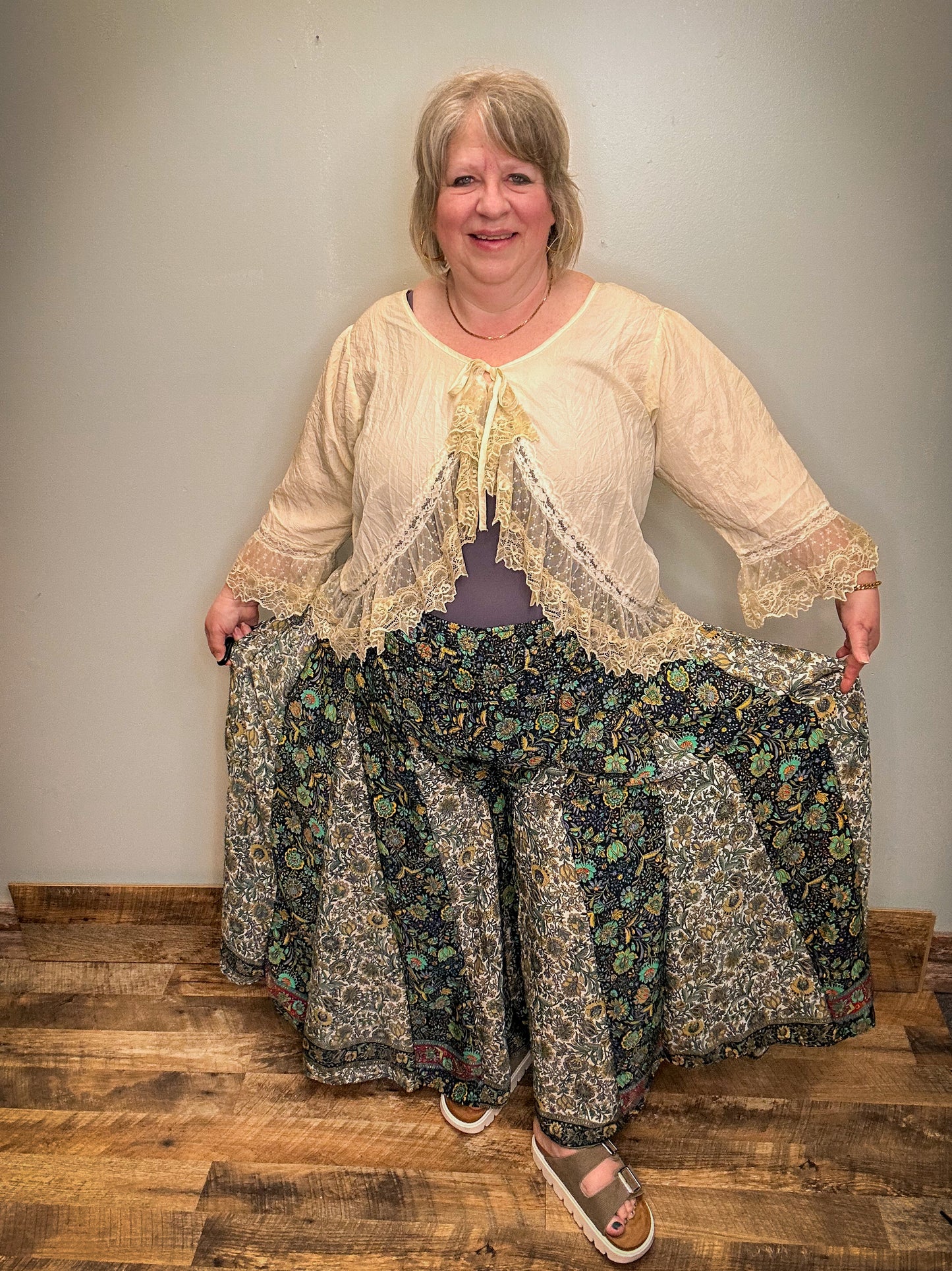 Boho Silk Pants