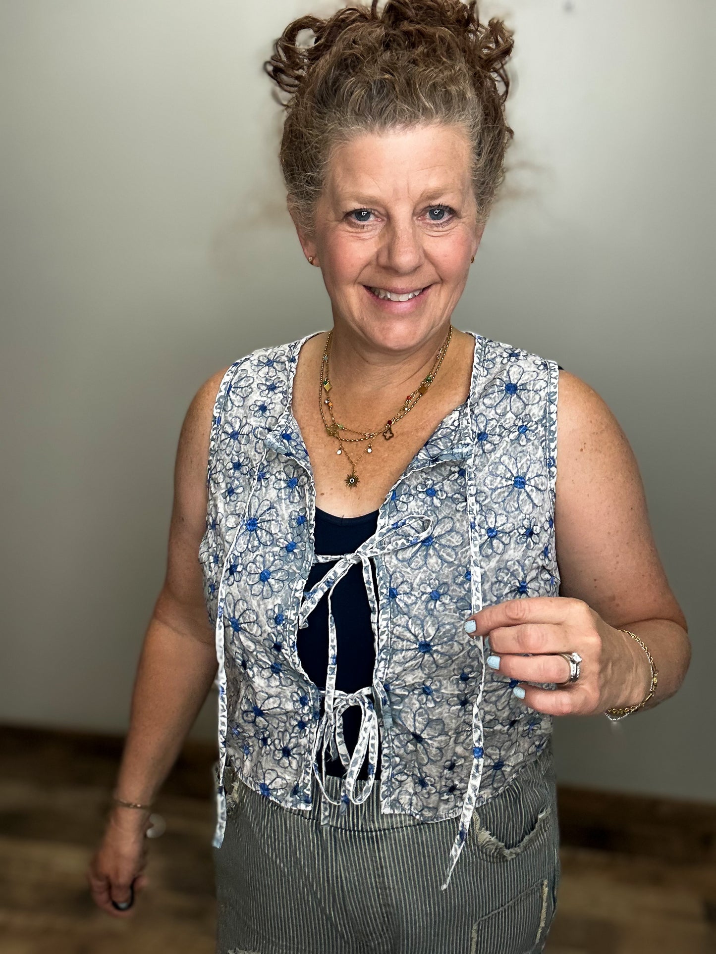 Embroider Vest