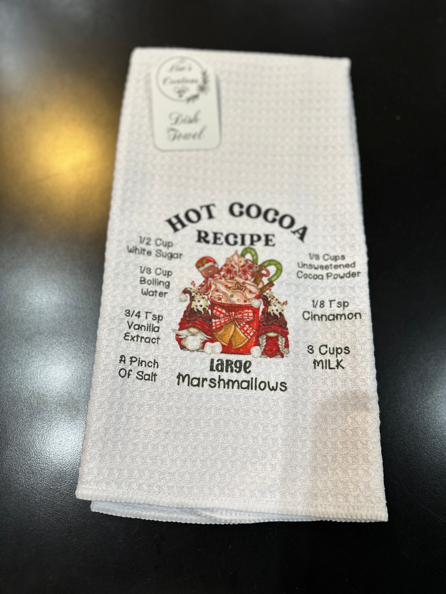 Recipe Hand Towel