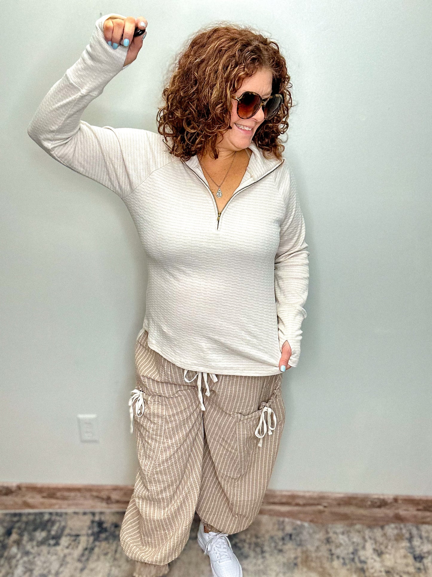 Half Zip Long Sleeve