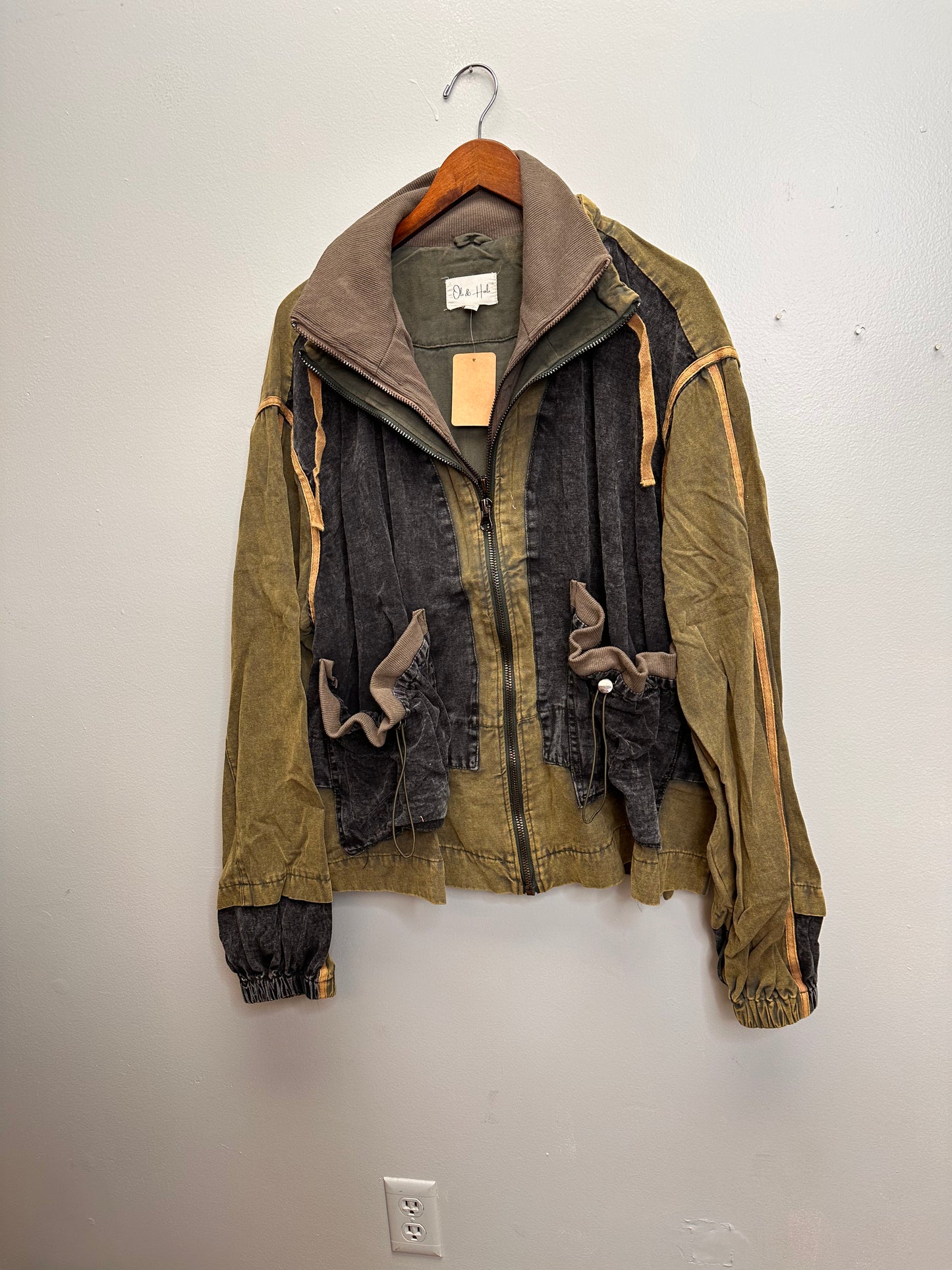 Layered Cotton Jacket