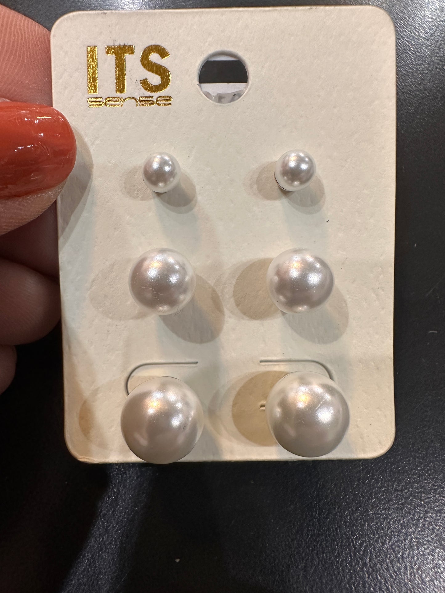 Pearl Earring Set