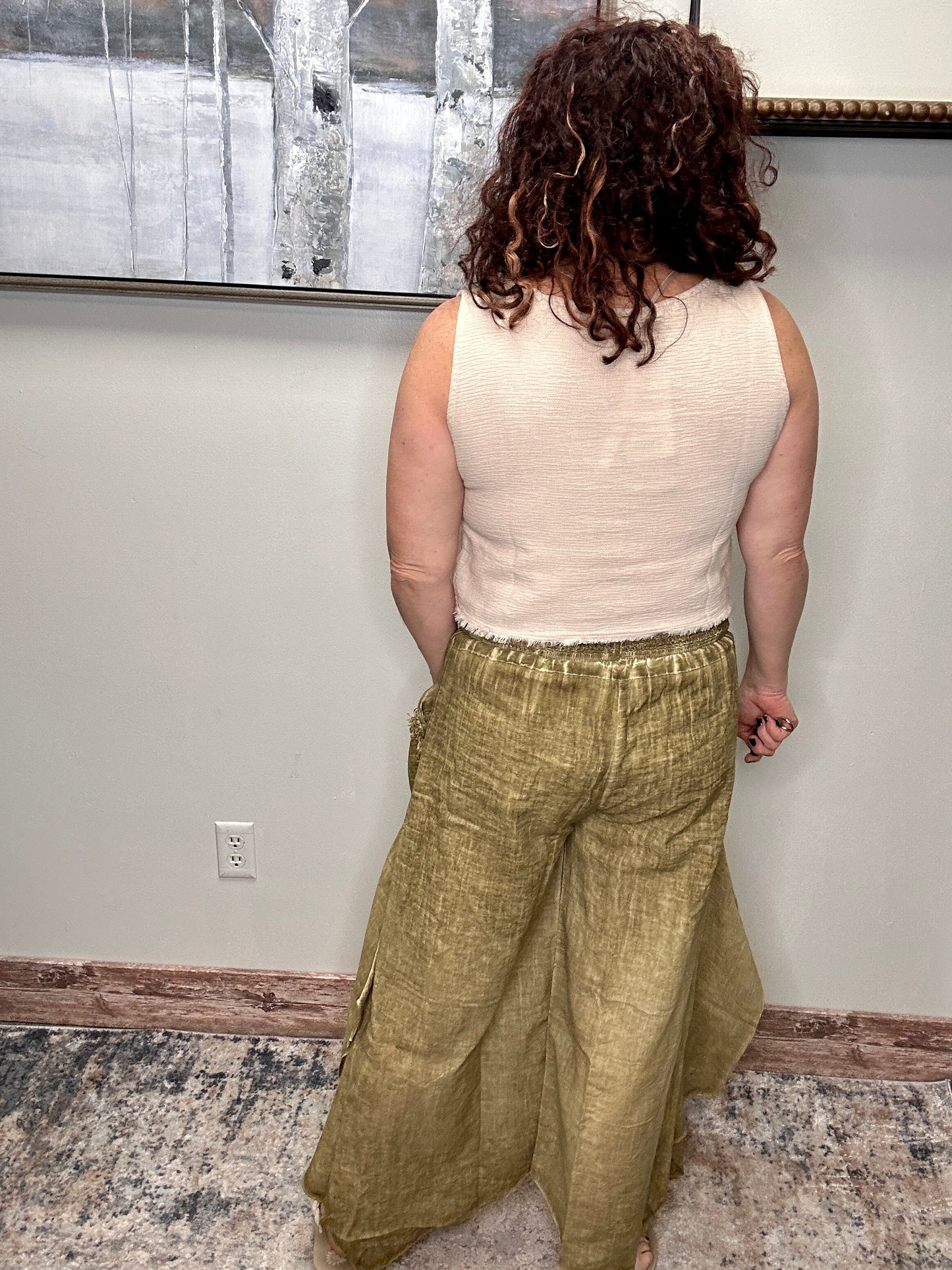 Flared Summer Pants