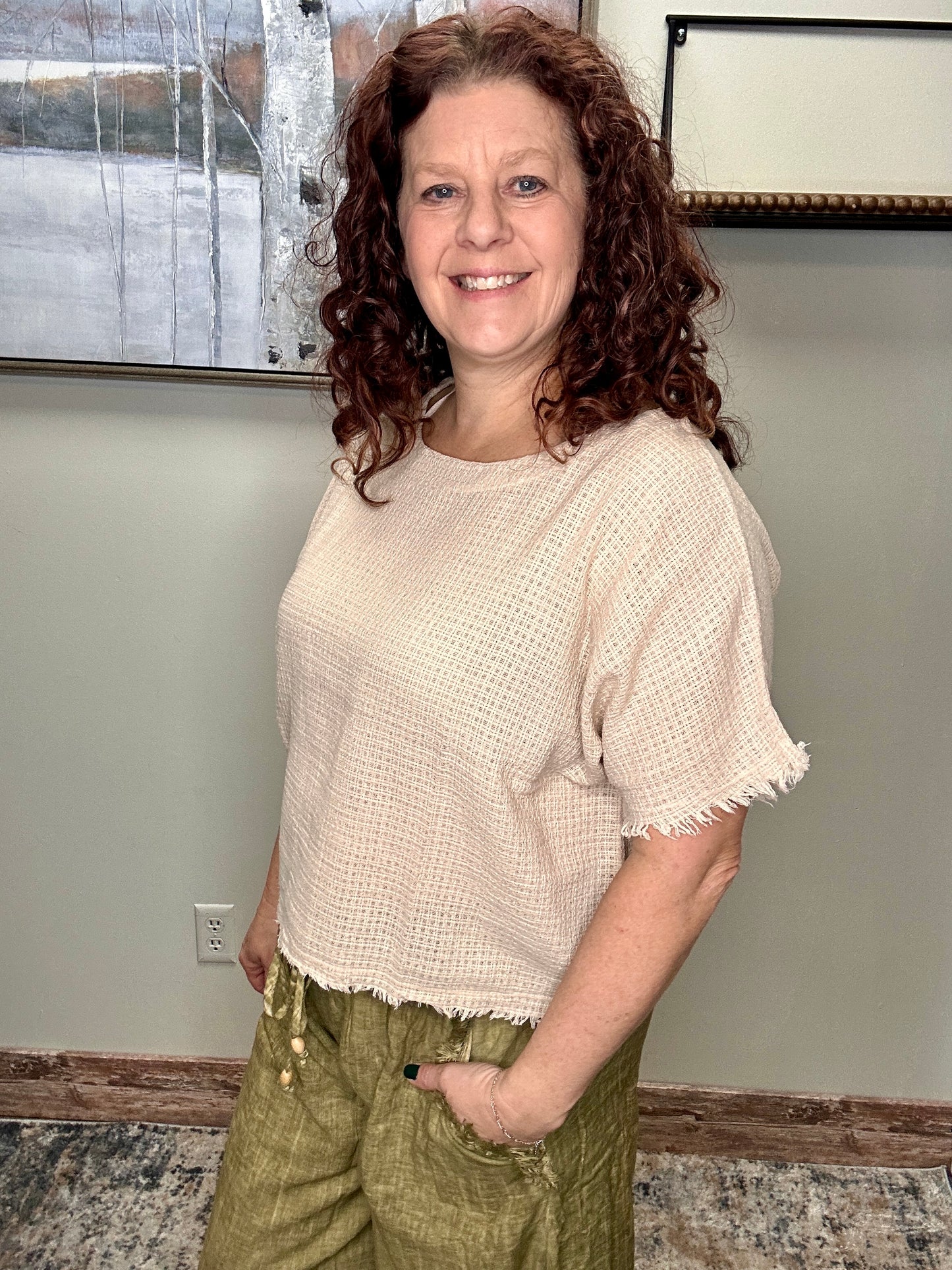 Dolman Sleeve Blouse