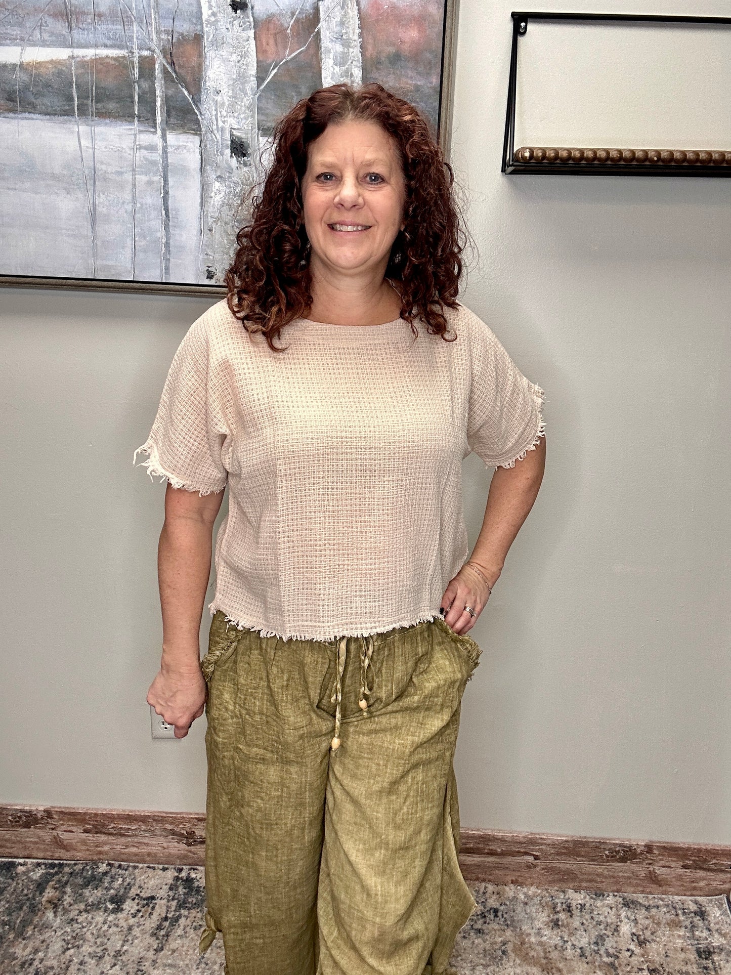 Dolman Sleeve Blouse