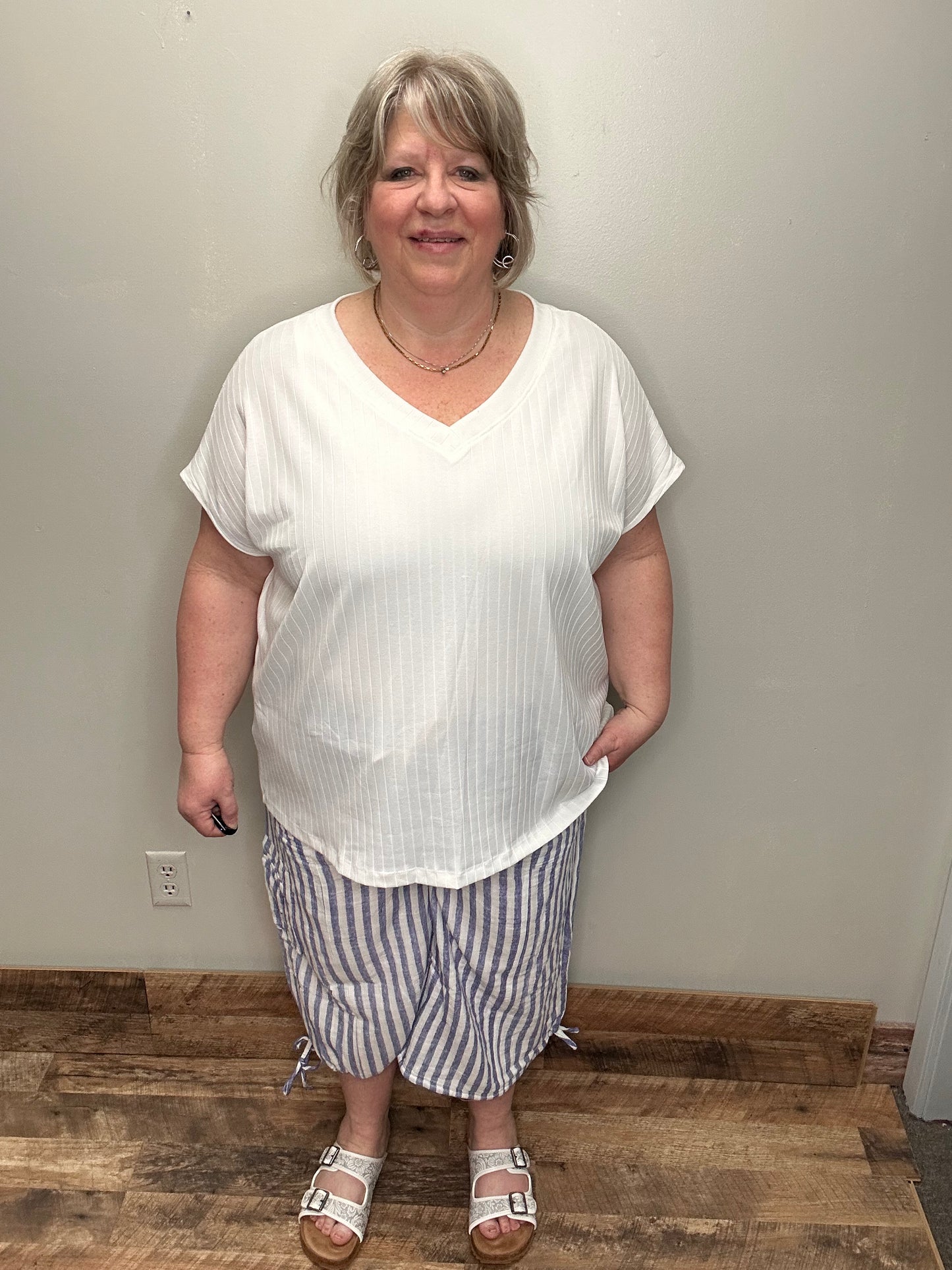 Wide Leg Capri