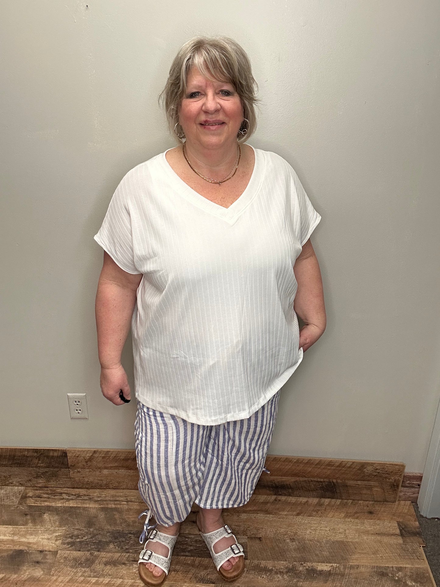 Wide Leg Capri