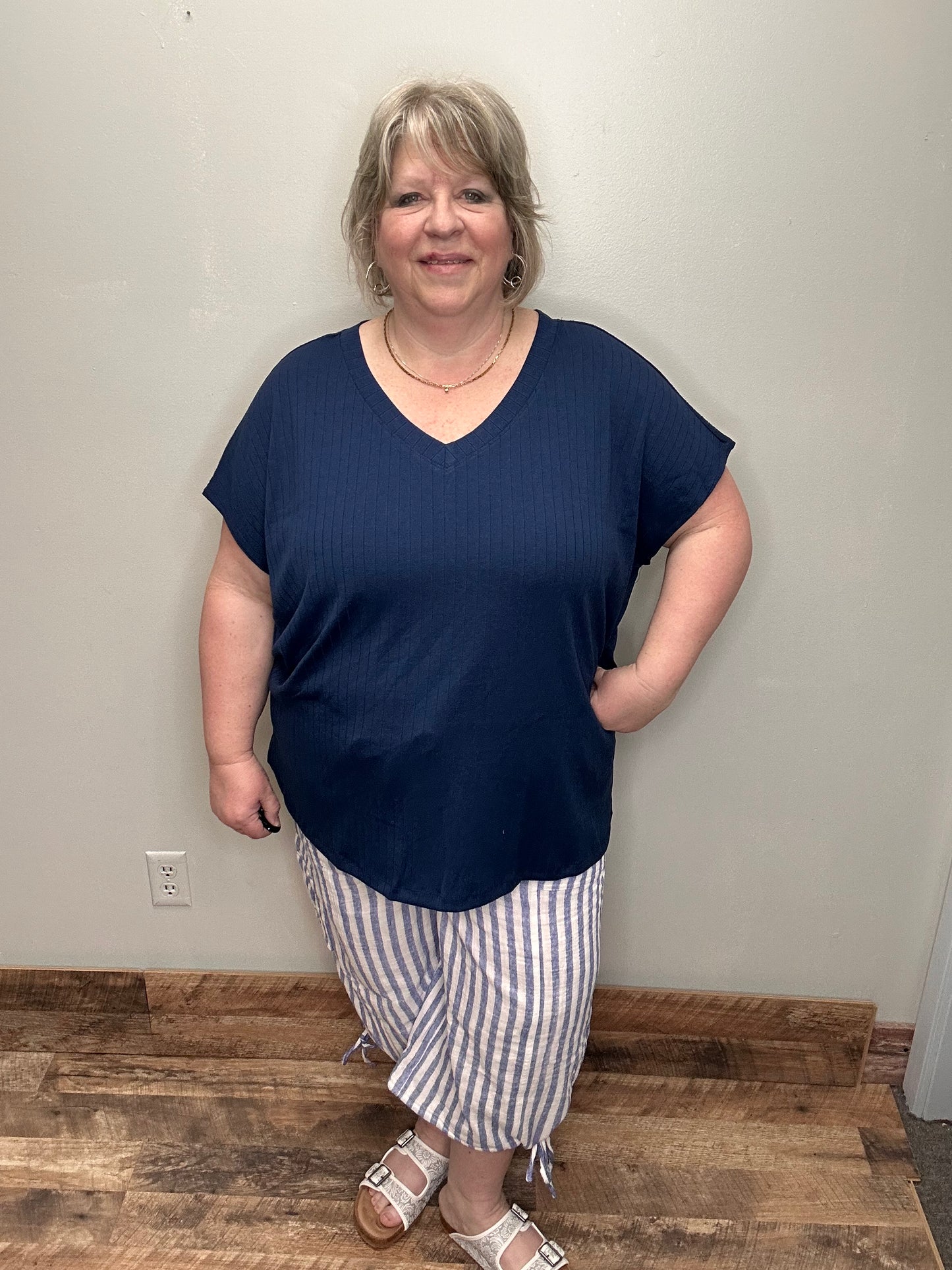 Wide Leg Capri