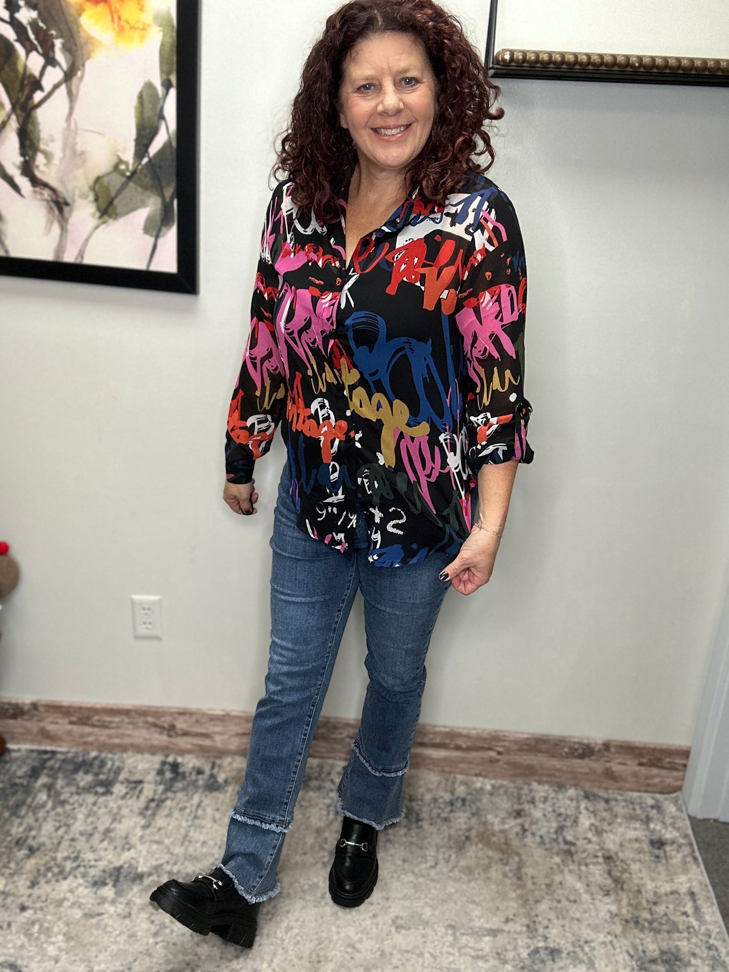 Chiffon Blouse - Charlie B