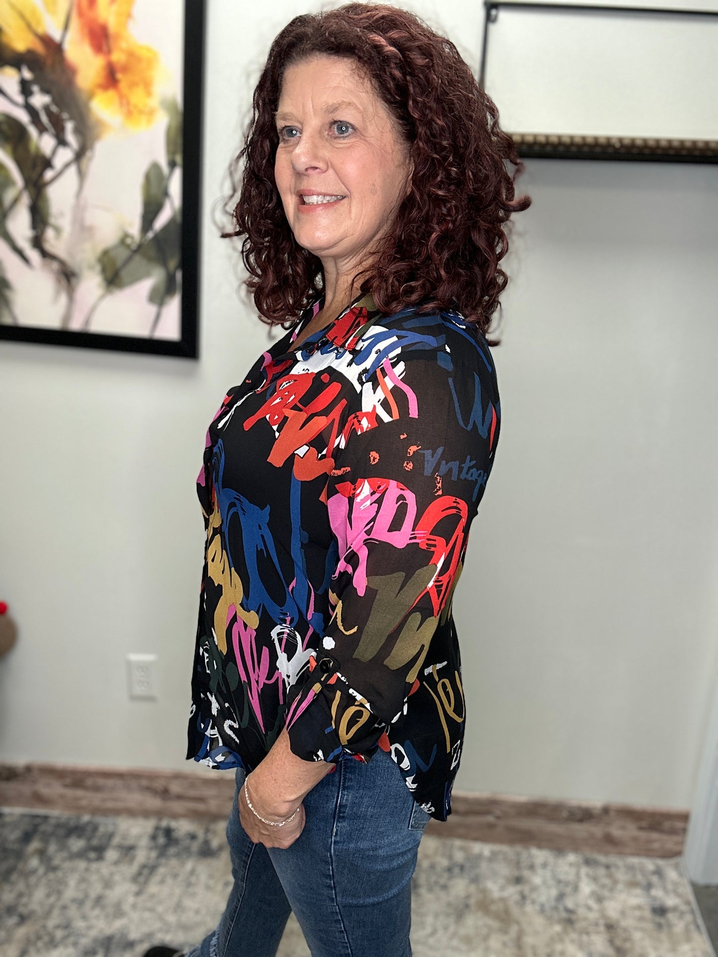 Chiffon Blouse - Charlie B