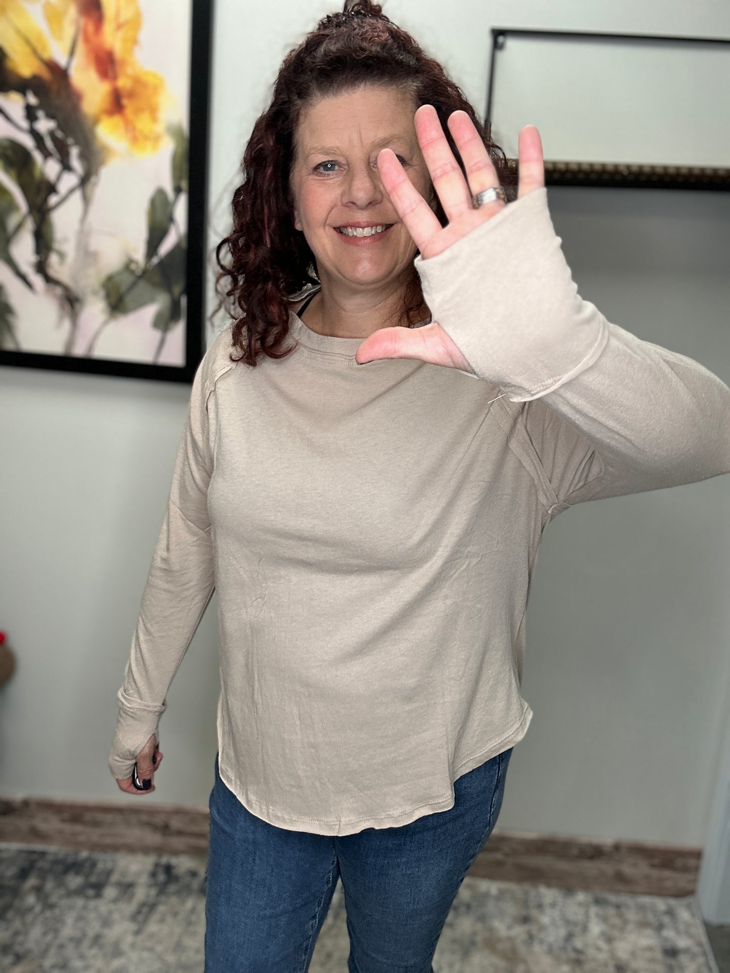 Thumbhole Shirt