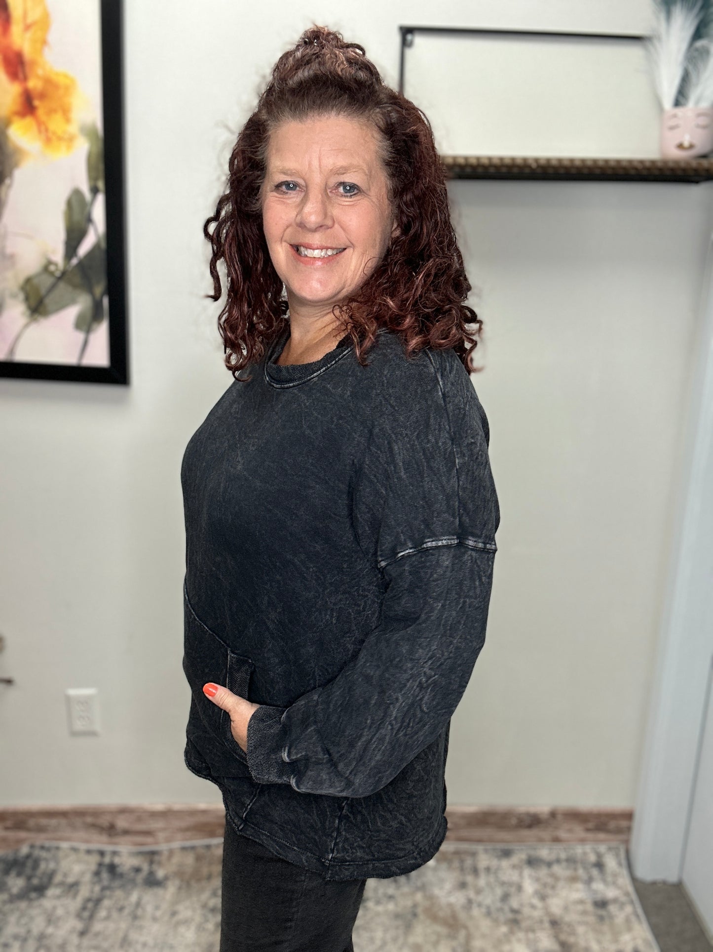 Mineral Wash Sweatshirt