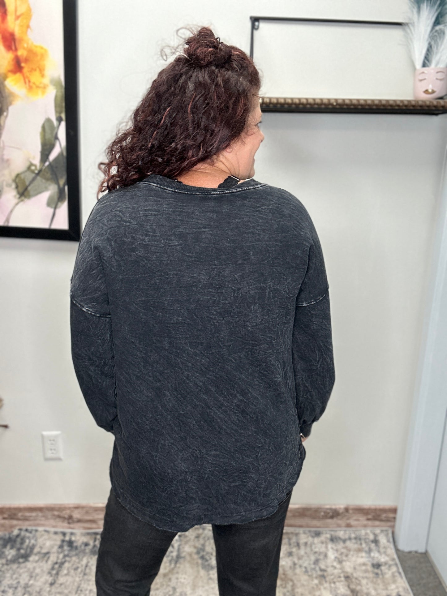 Mineral Wash Sweatshirt