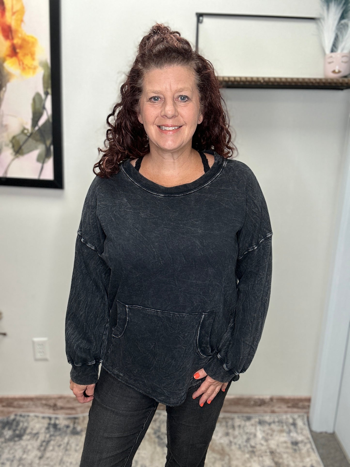 Mineral Wash Sweatshirt