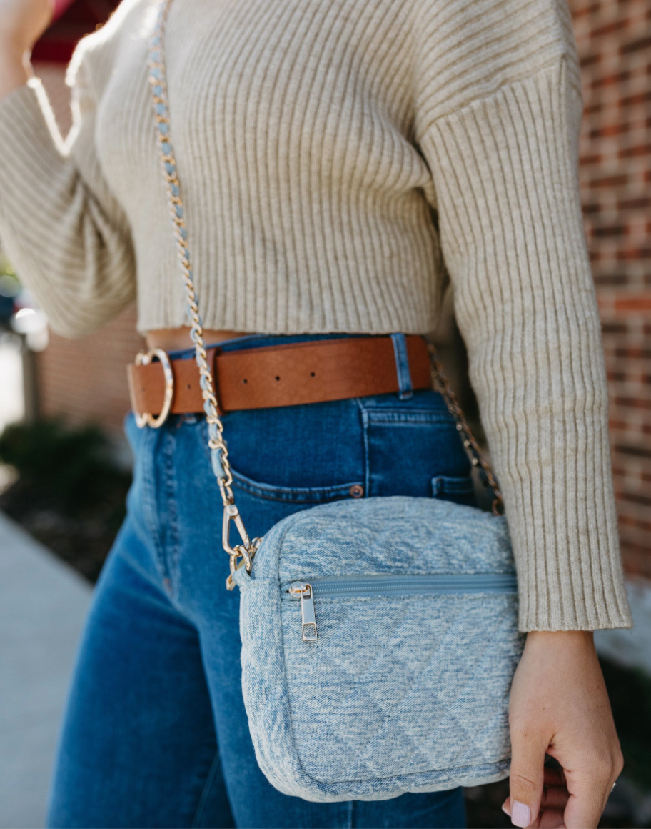Denim Crossbody