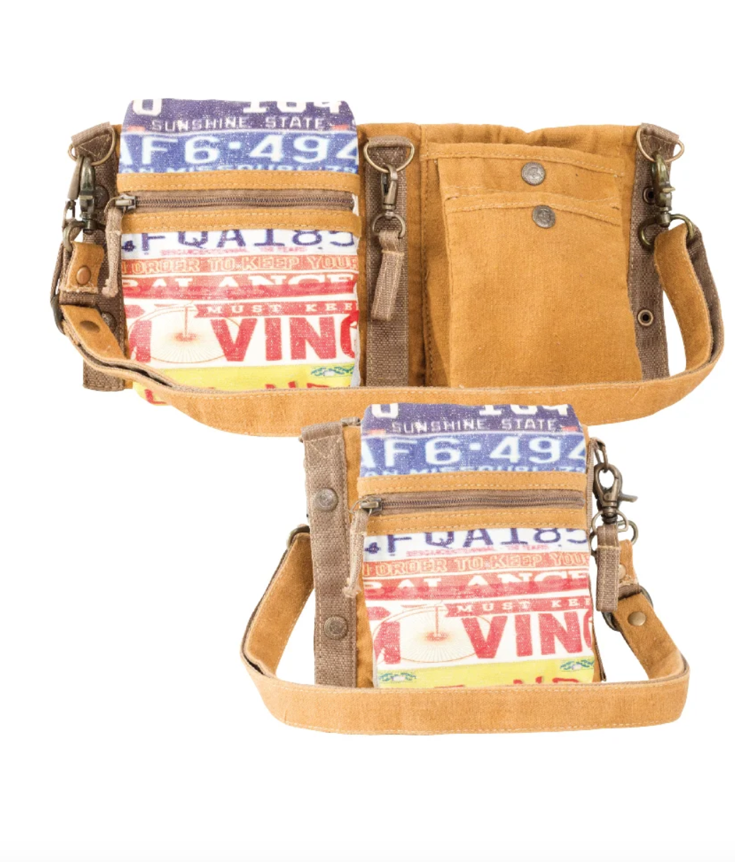 License Crossbody